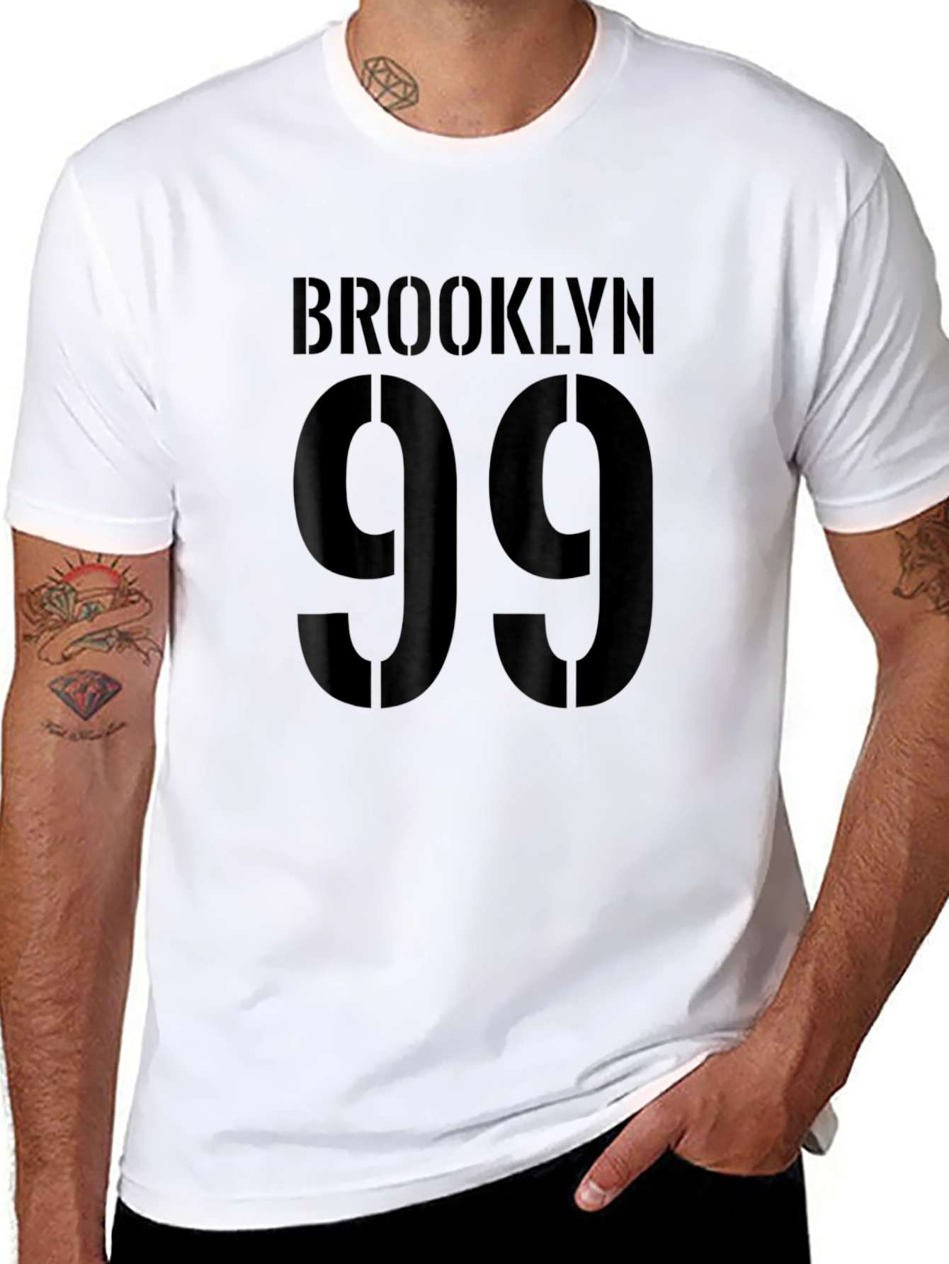 Brooklyn 99 Black Graphic Tee Shirt