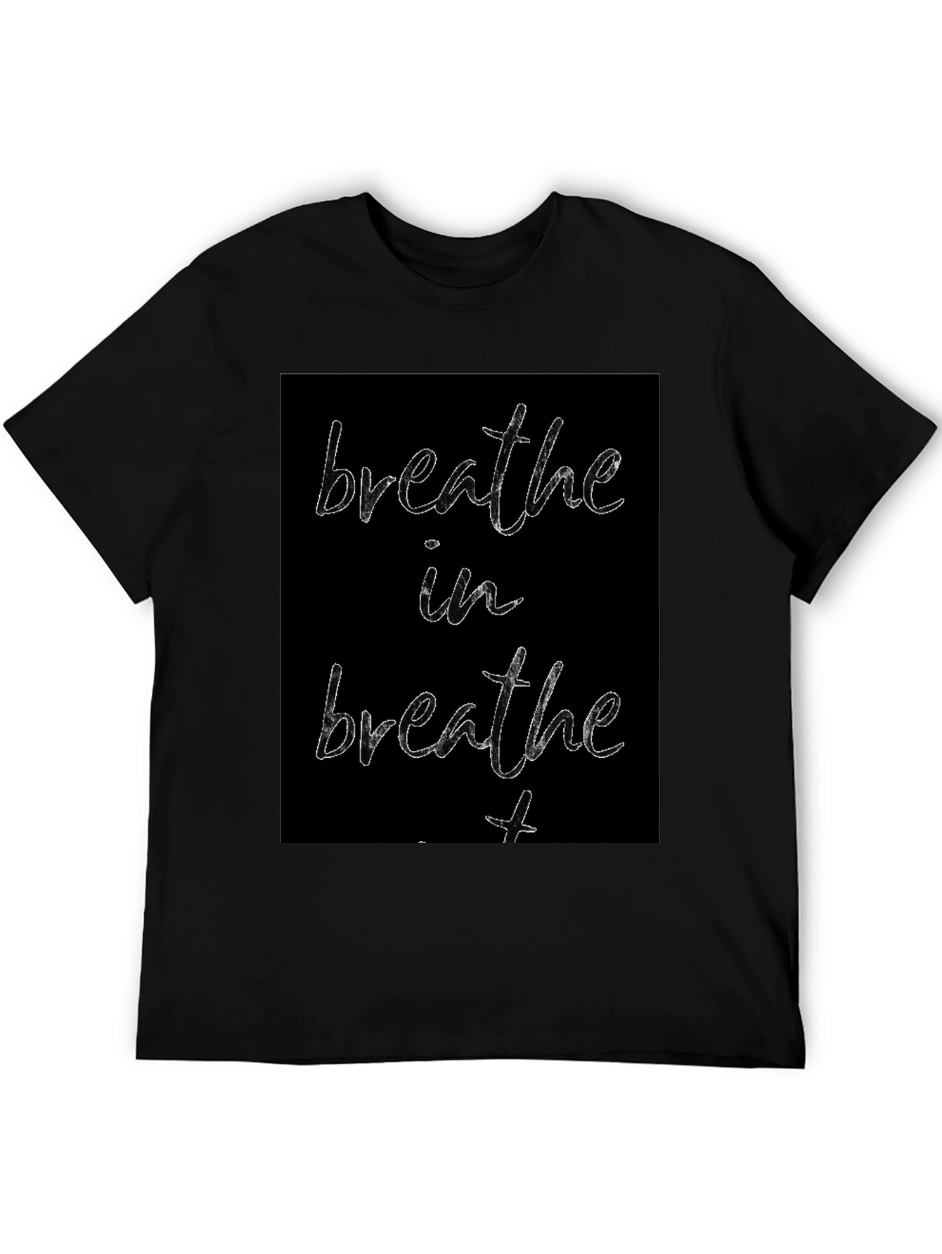 Breathe In Breathe Out Graphic Tee