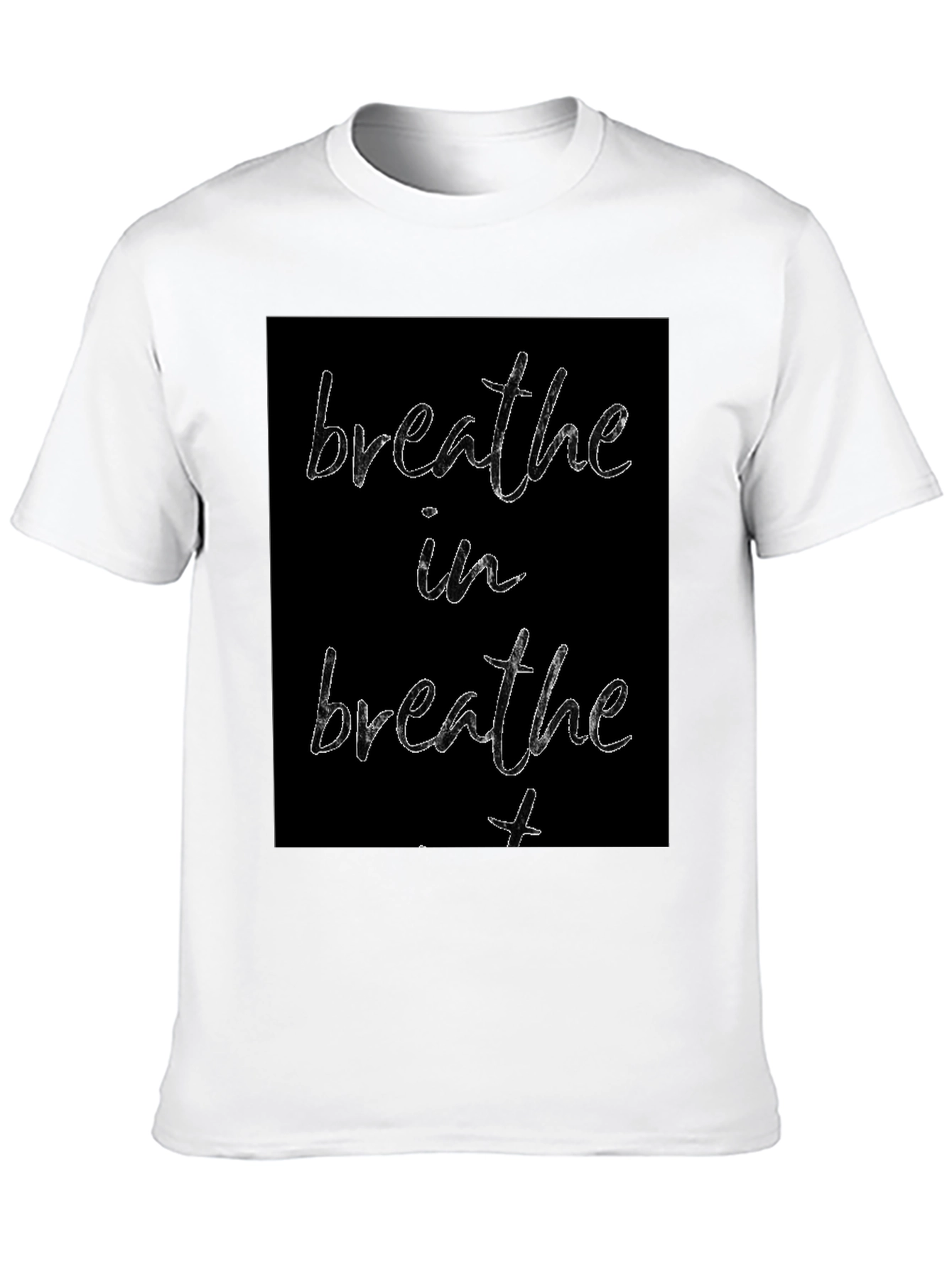 Breathe In Breathe Out Graphic Tee