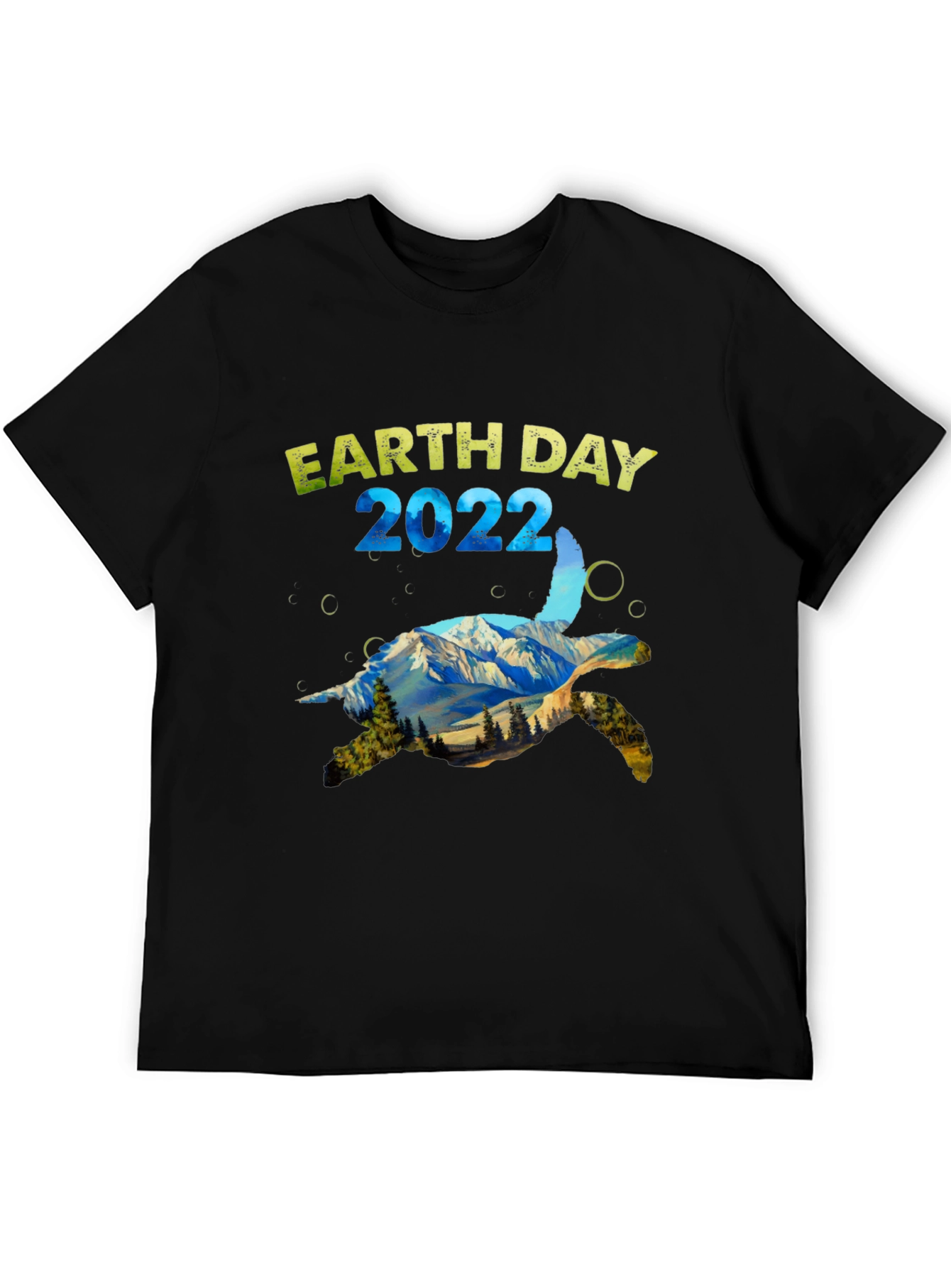 Earth Day 2022 Turtle Graphic Tee