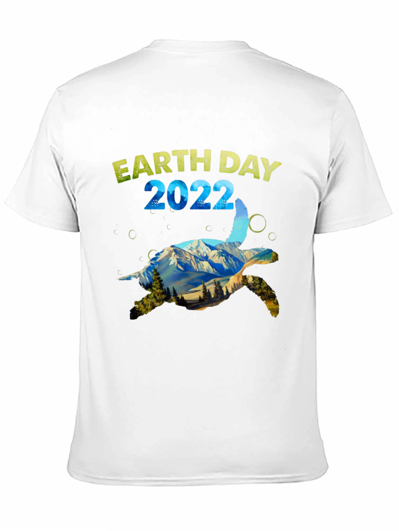 Earth Day 2022 Turtle Graphic Tee