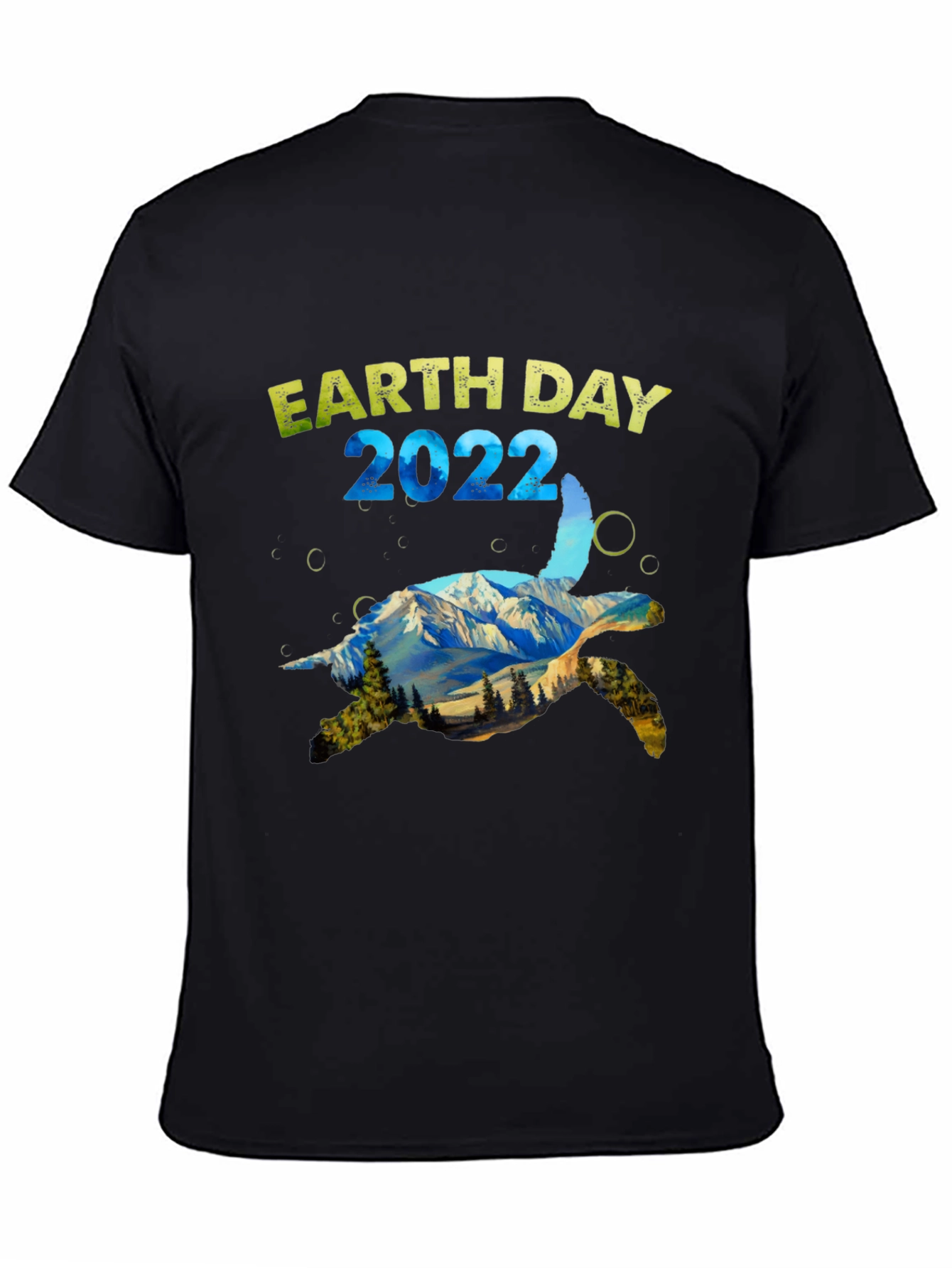 Earth Day 2022 Turtle Graphic Tee
