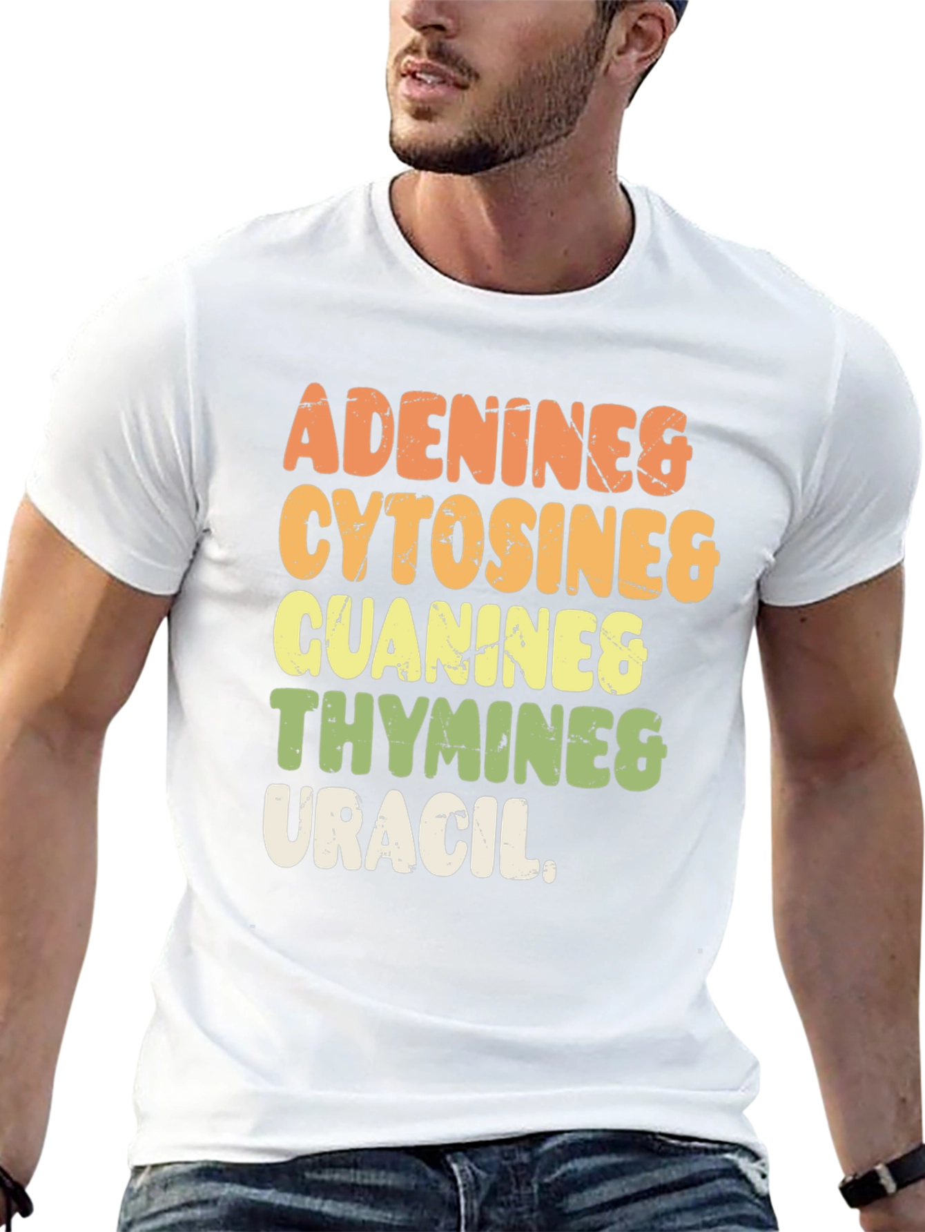DNA Bases T-Shirt Adenine Cytosine Guanine Thymine