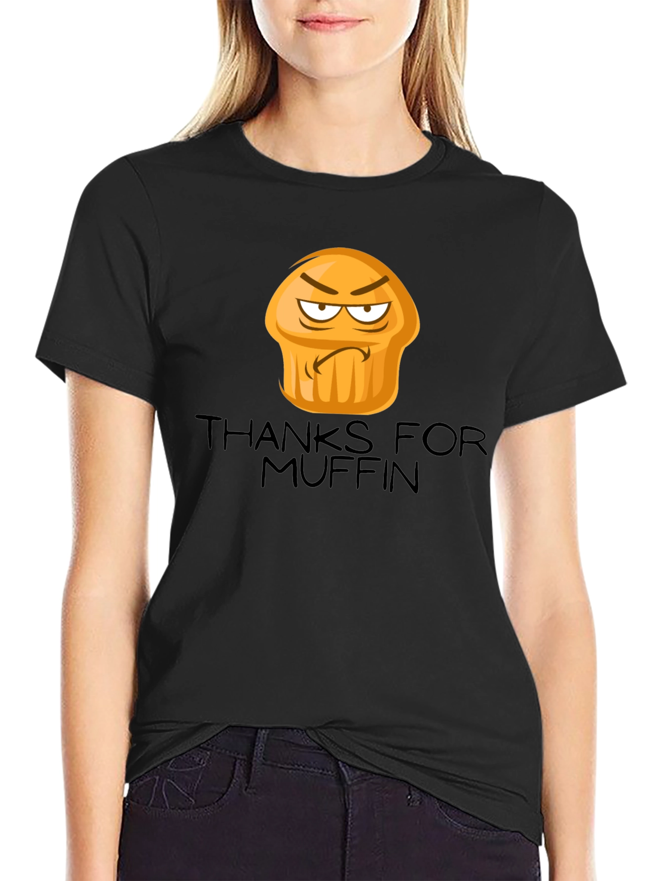 Thanks for Muffin Funny Graphic Tee