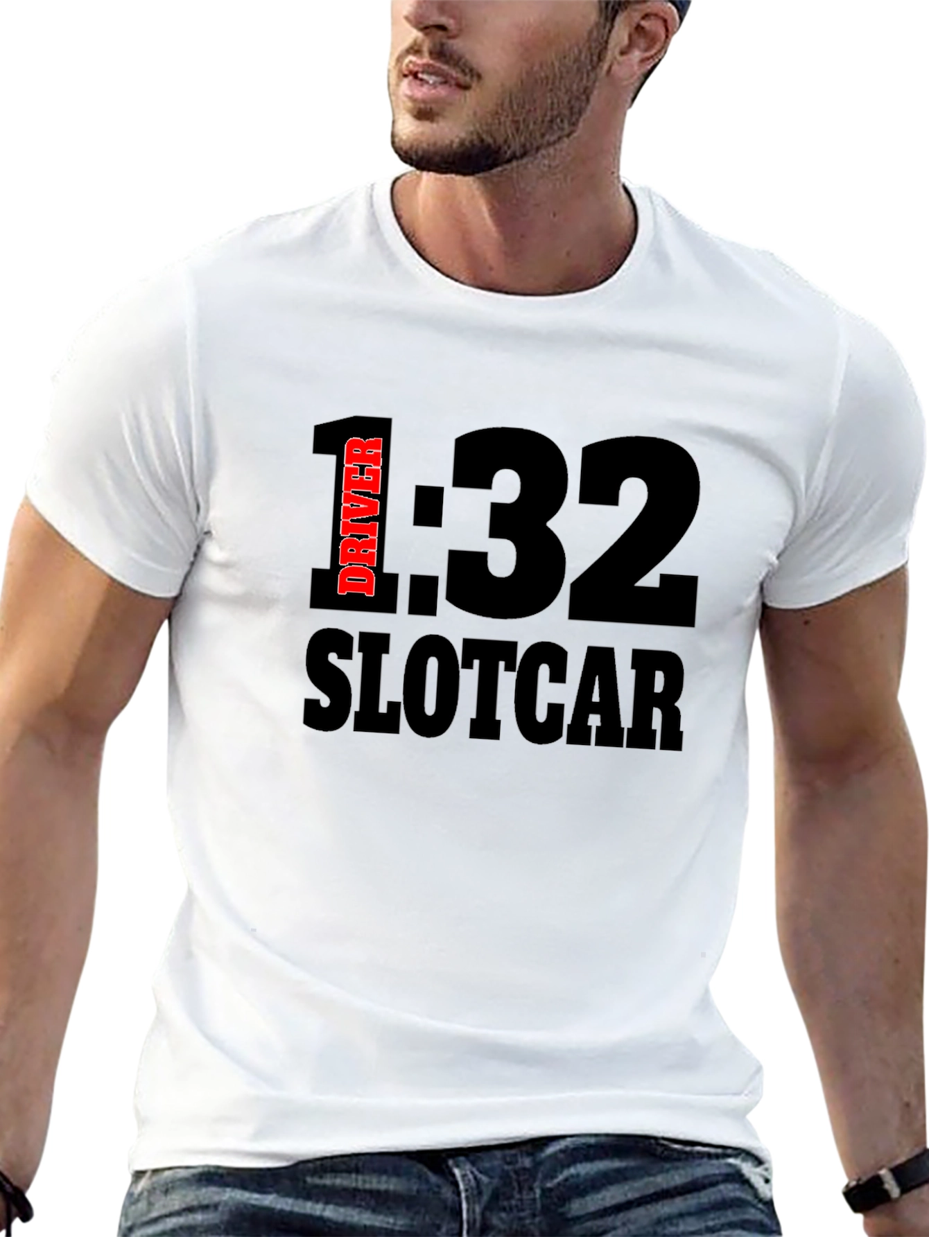 1:32 Driver Slotcar Black T-Shirt