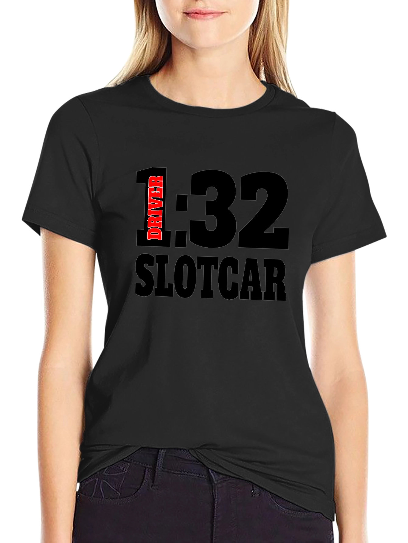 1:32 Driver Slotcar Black T-Shirt