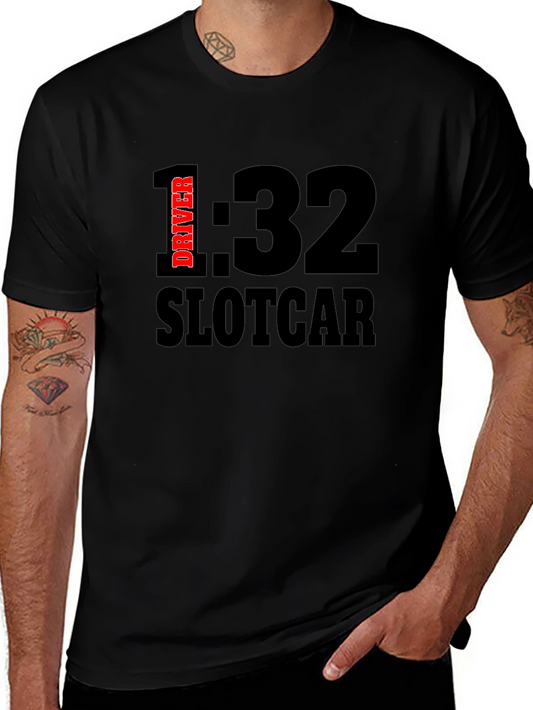1:32 Driver Slotcar Black T-Shirt