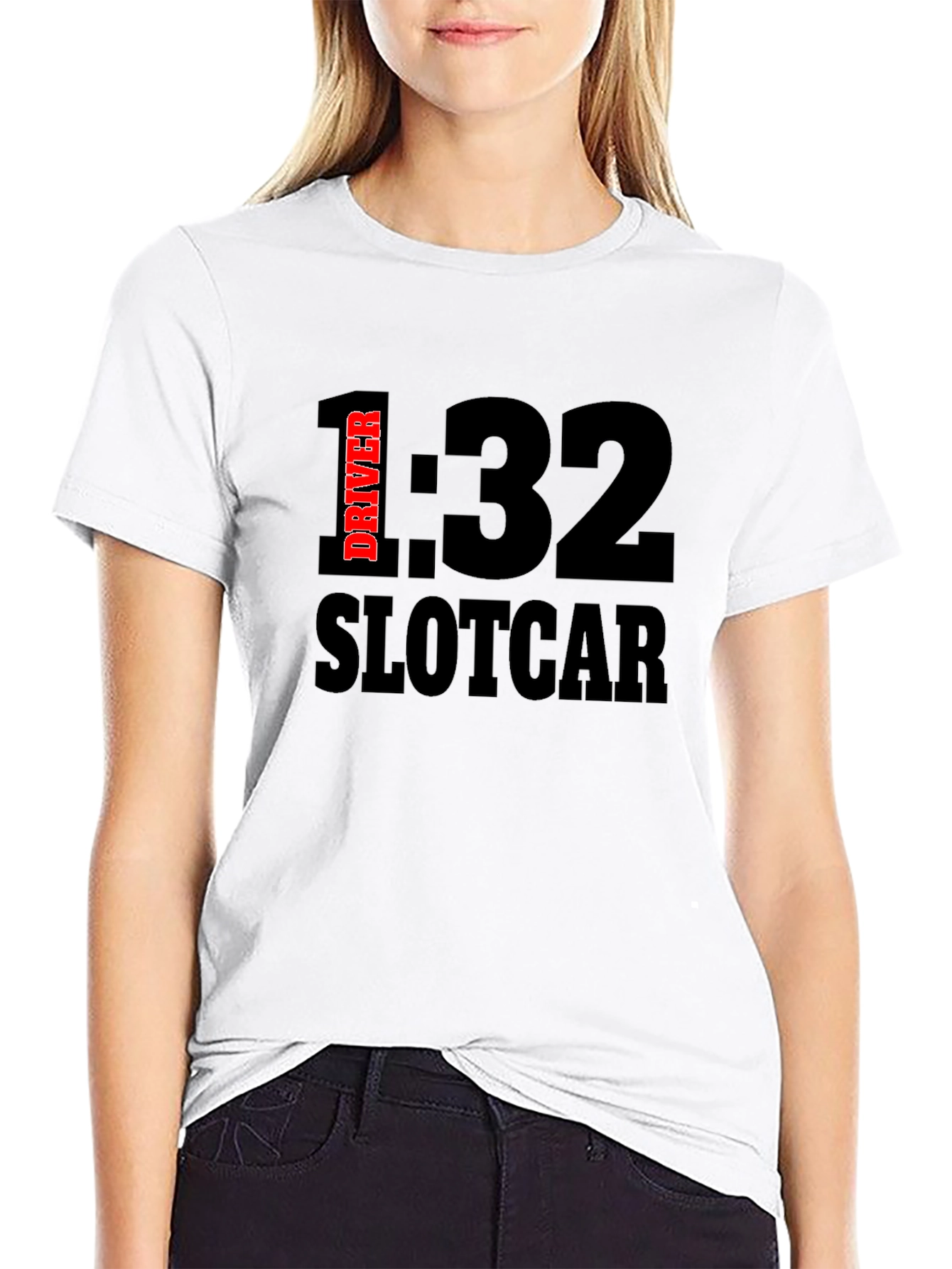 1:32 Driver Slotcar Black T-Shirt