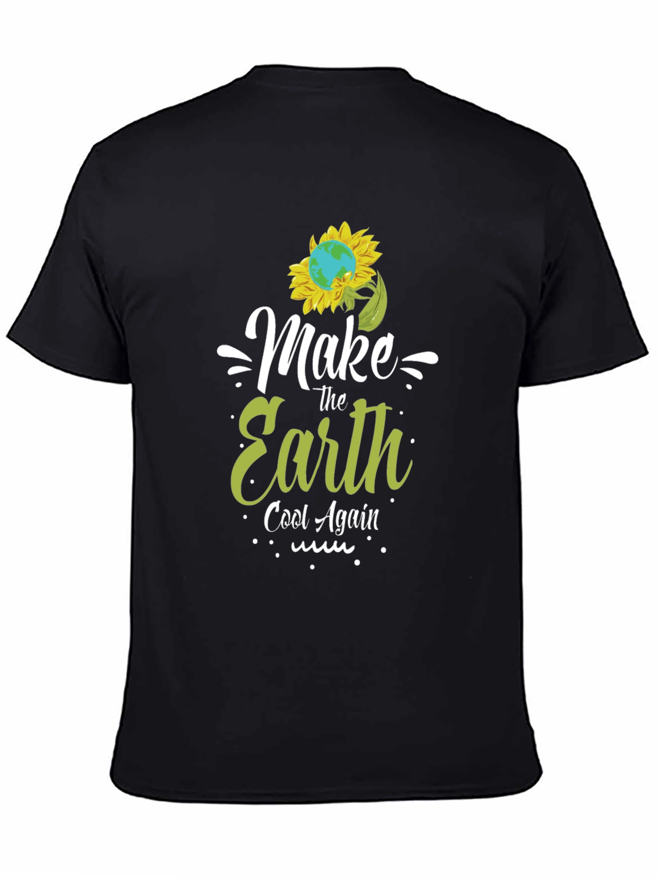 Eco-Friendly Make Earth Cool Graphic Tee