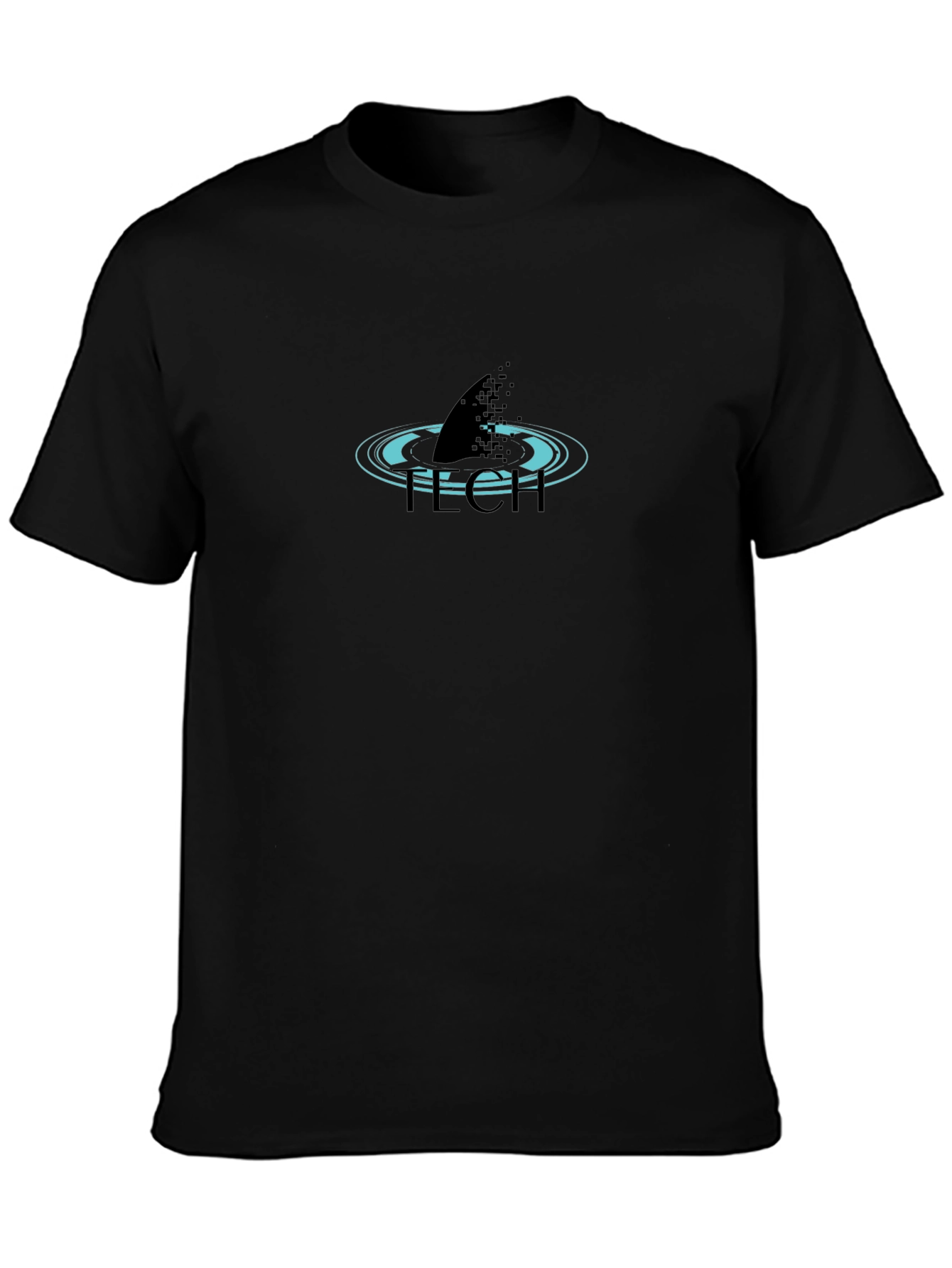 Tech Shark Black T-Shirt