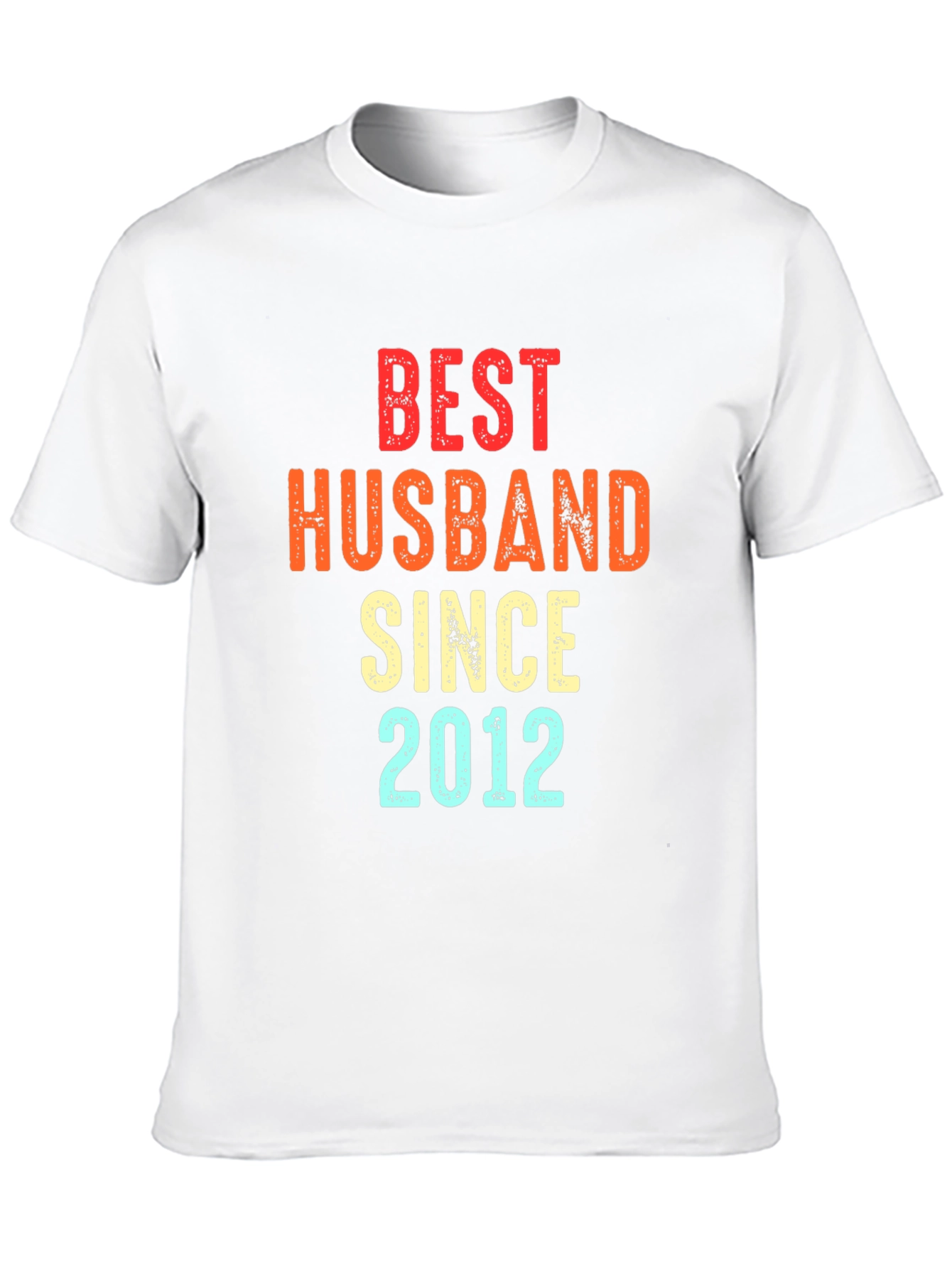 Best Husband Since 2012 Graphic T-Shirt