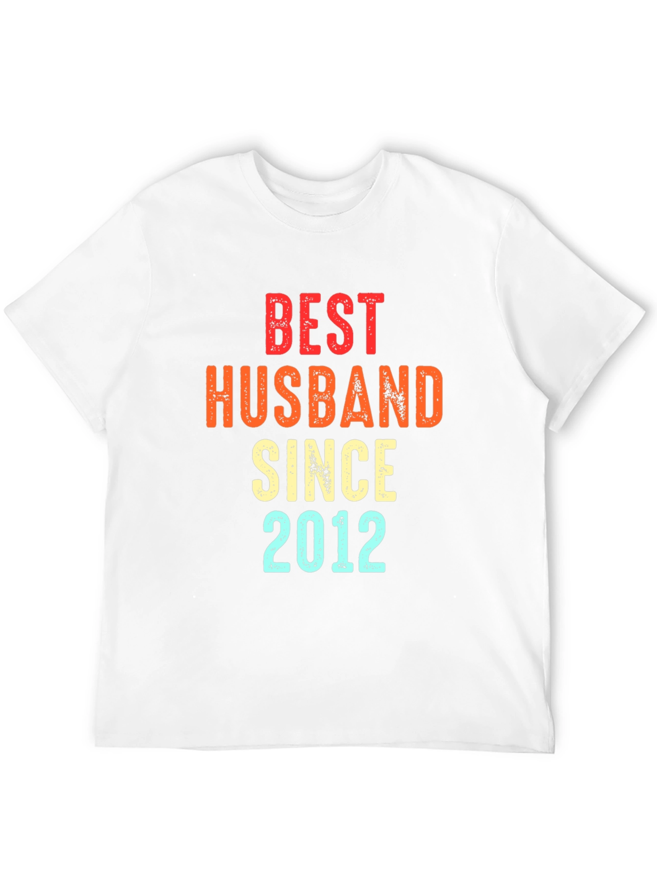 Best Husband Since 2012 Graphic T-Shirt