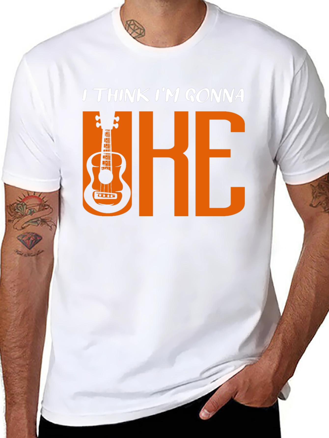 Uke T-Shirt: I Think Im Gonna Uke Ukulele