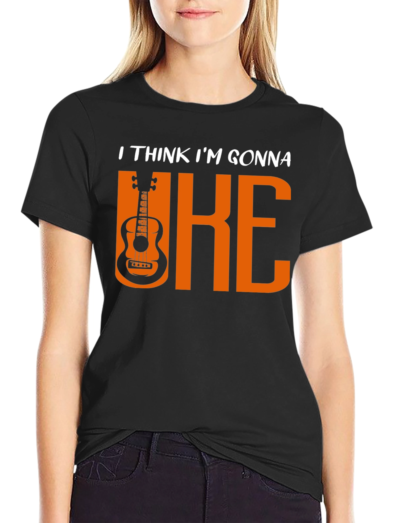 Uke T-Shirt: I Think Im Gonna Uke Ukulele