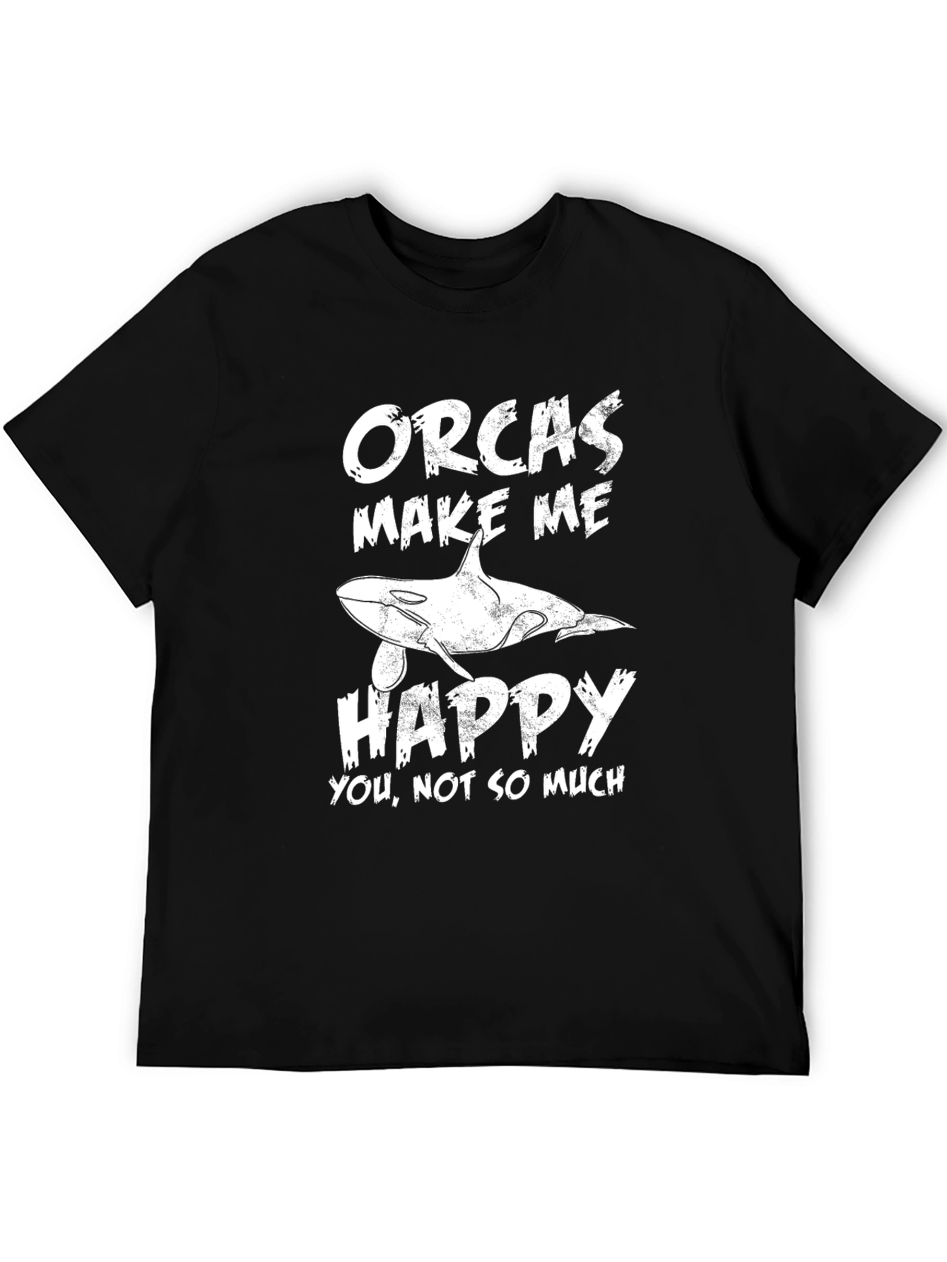 Orca Make Me Happy Graphic T-Shirt