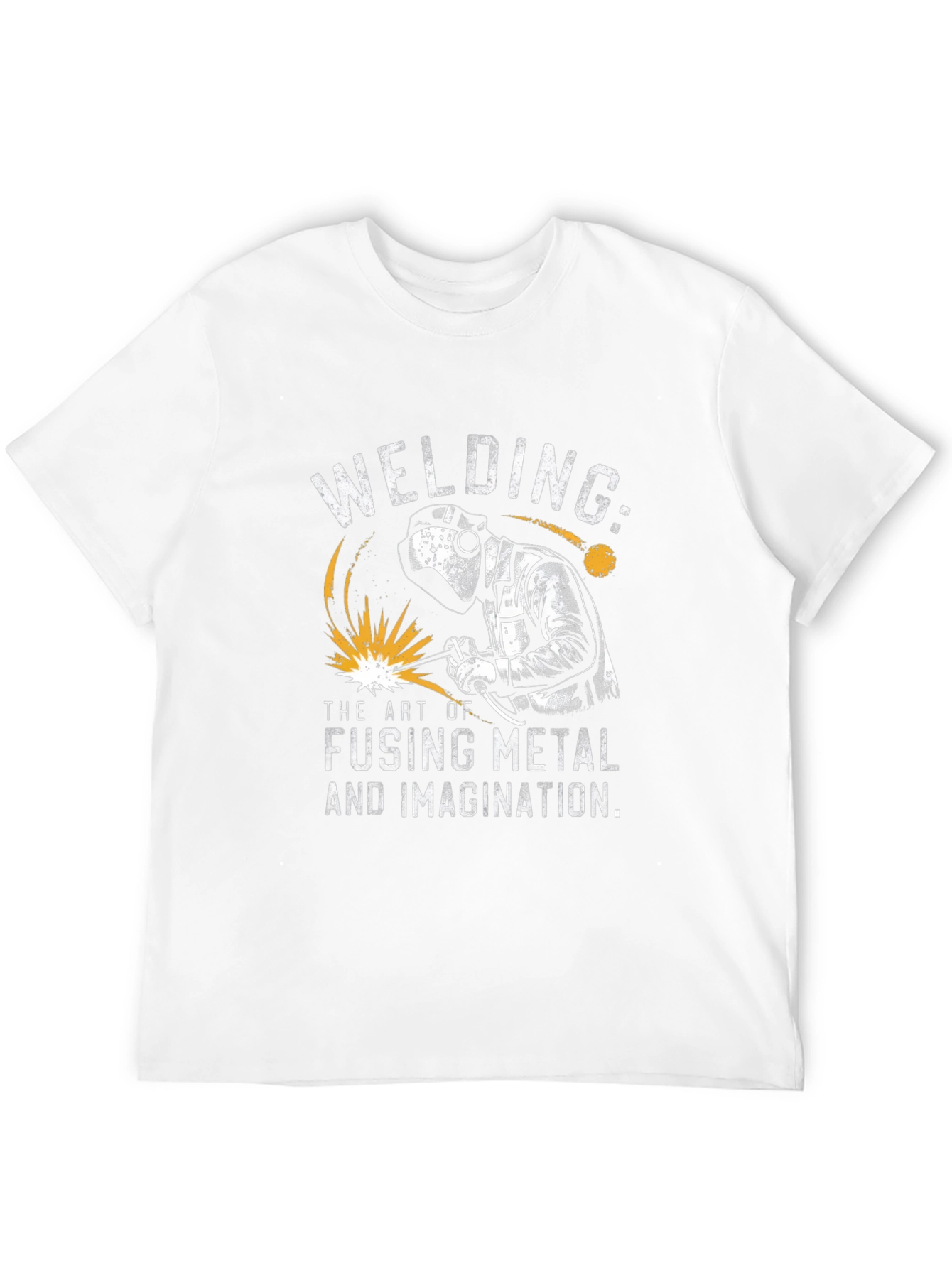 Welding Art T-Shirt - Fusing Metal & Imagination