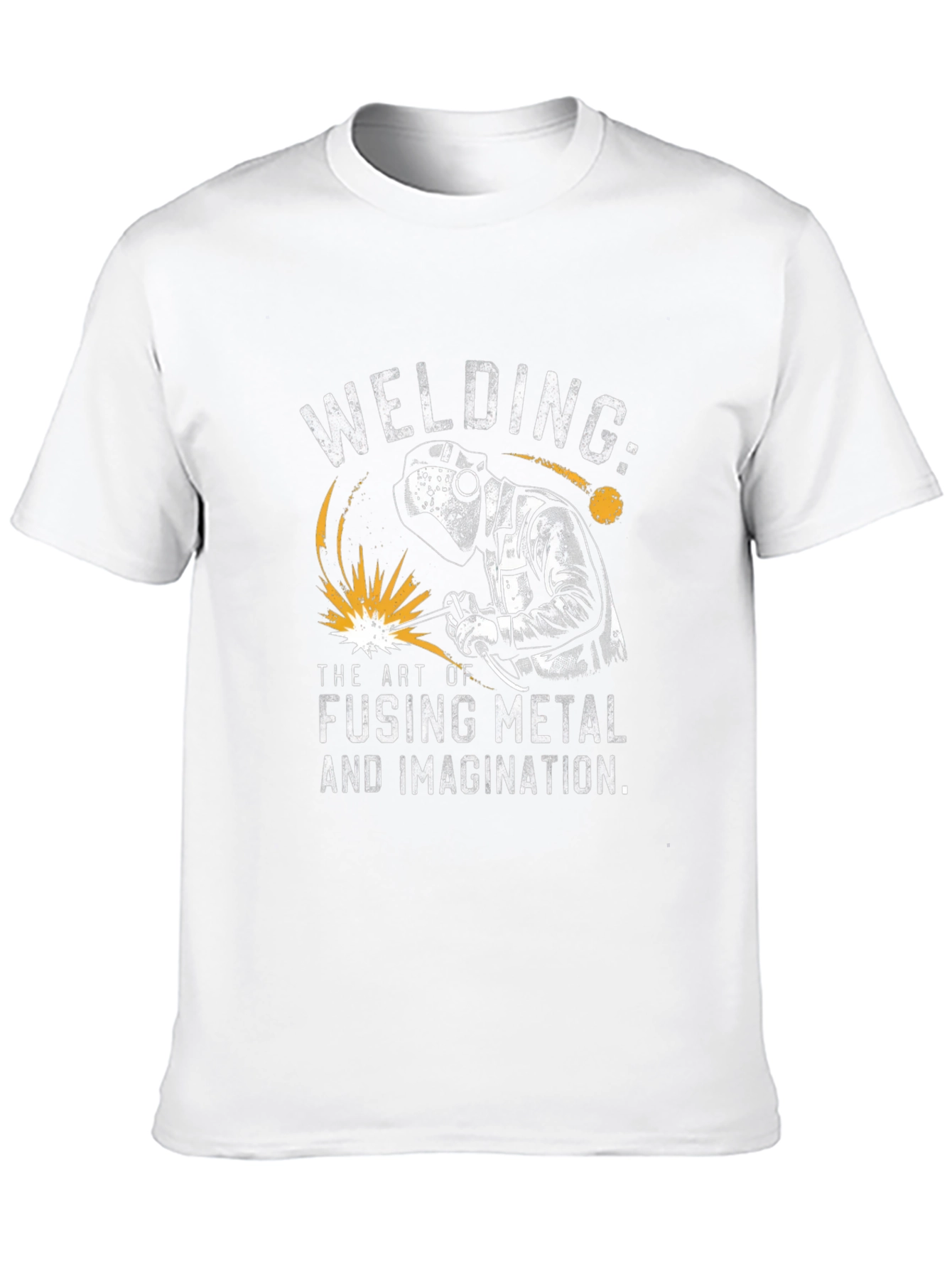 Welding Art T-Shirt - Fusing Metal & Imagination