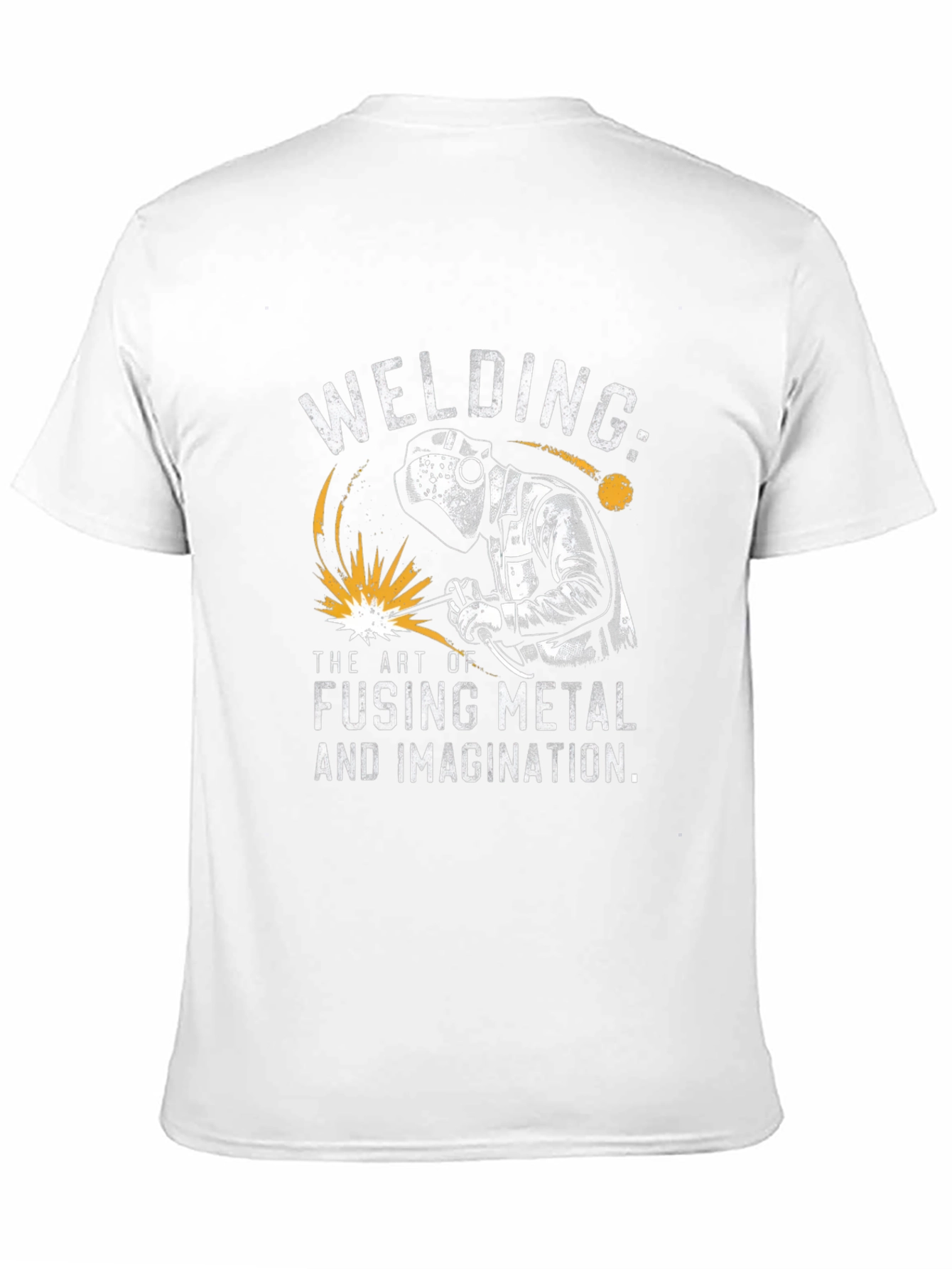 Welding Art T-Shirt - Fusing Metal & Imagination