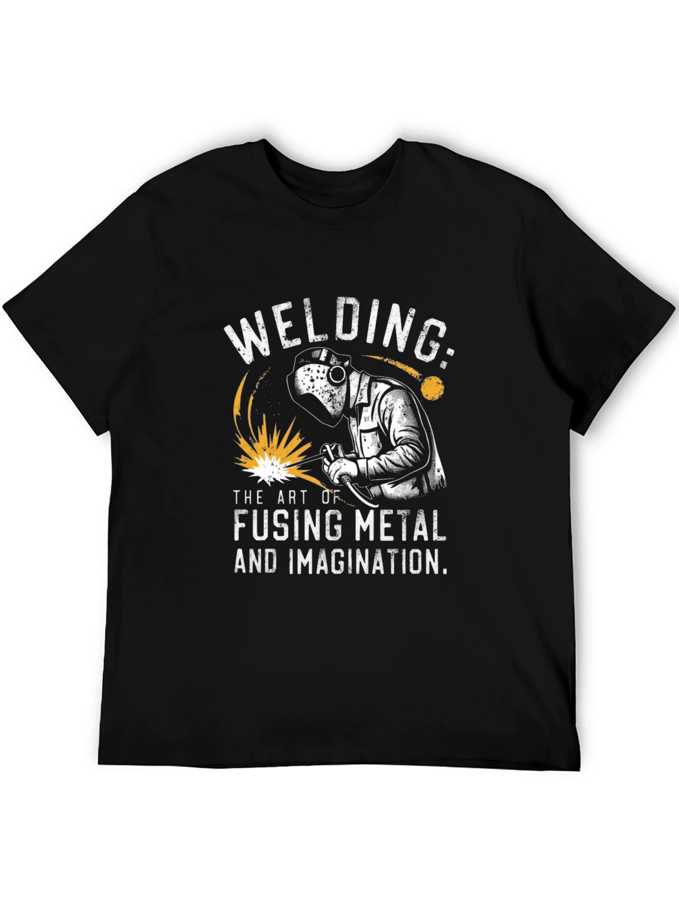 Welding Art T-Shirt - Fusing Metal & Imagination