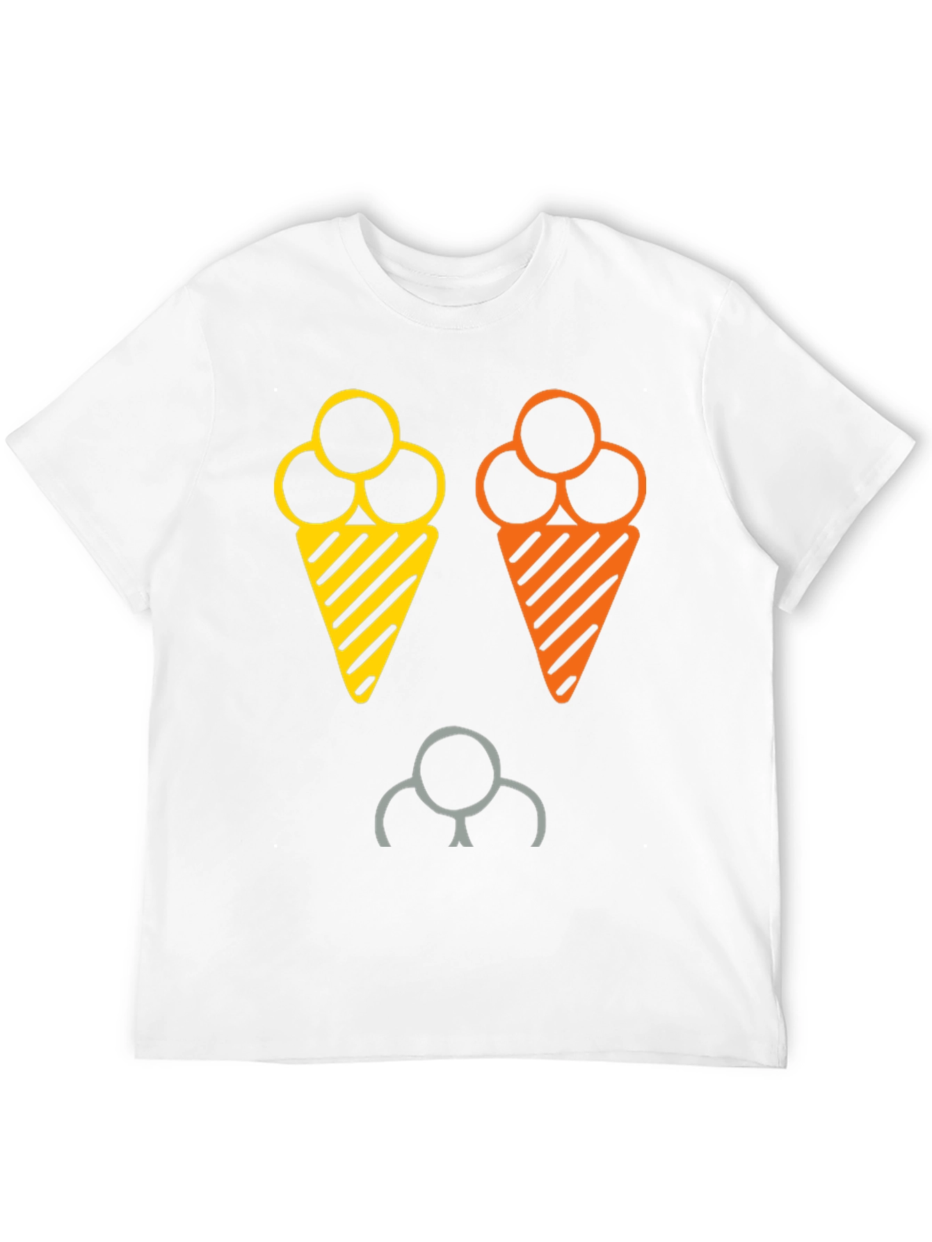 Fun Ice Cream Graphic T-Shirt
