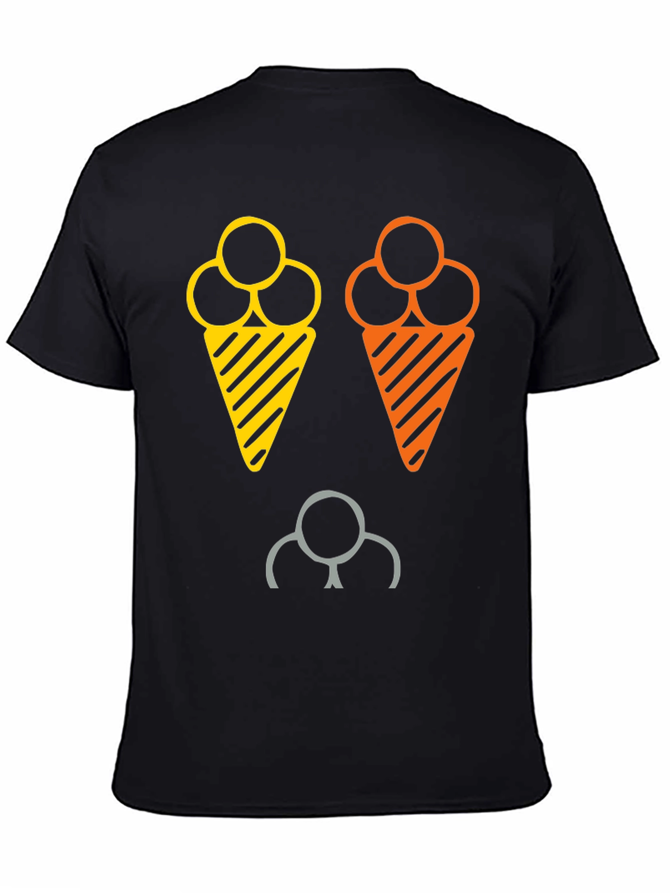 Fun Ice Cream Graphic T-Shirt
