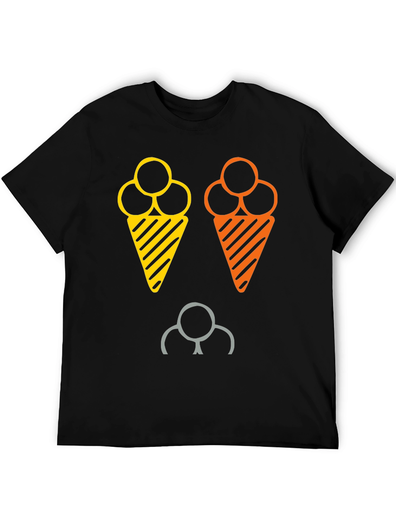Fun Ice Cream Graphic T-Shirt