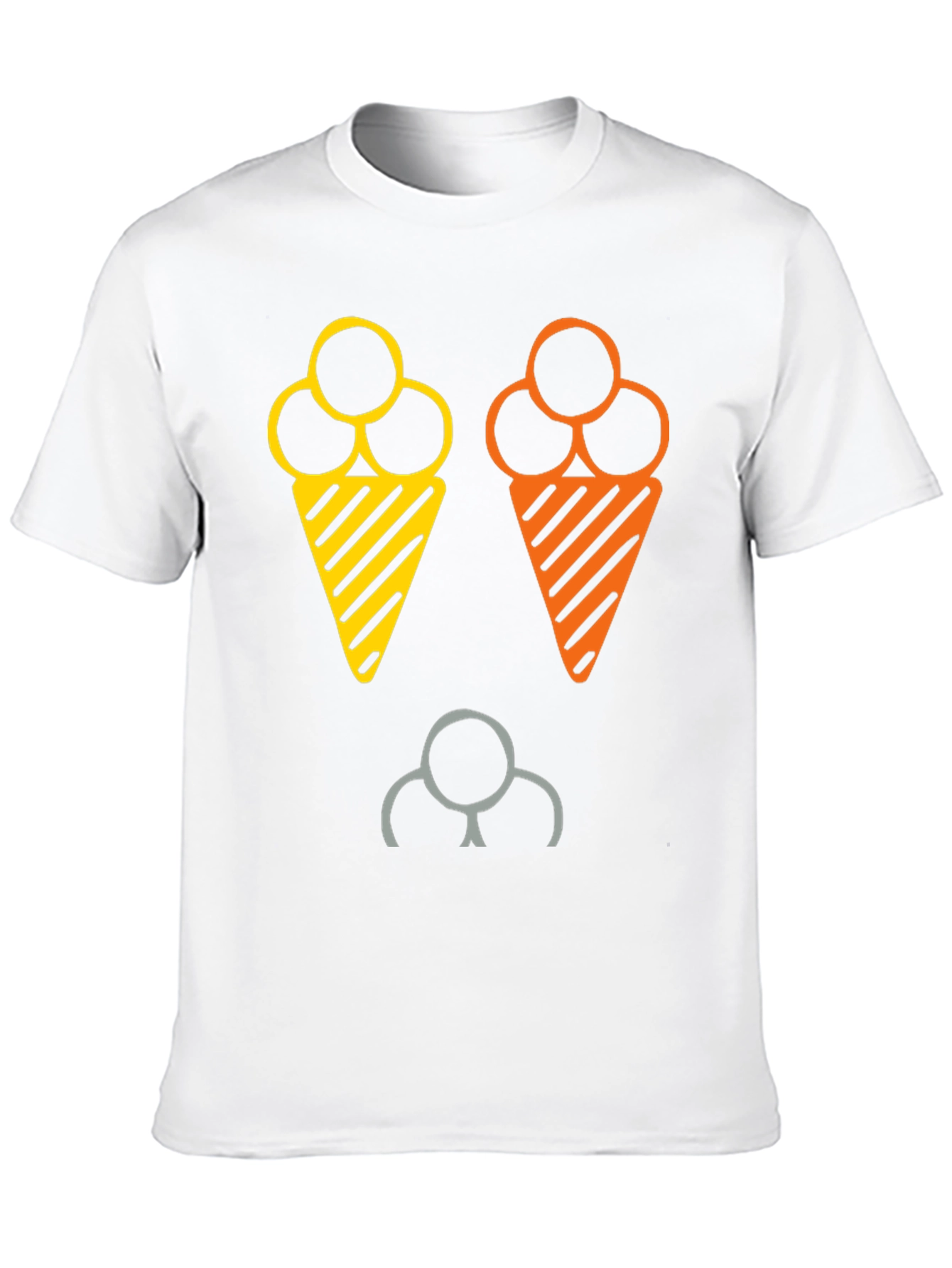 Fun Ice Cream Graphic T-Shirt