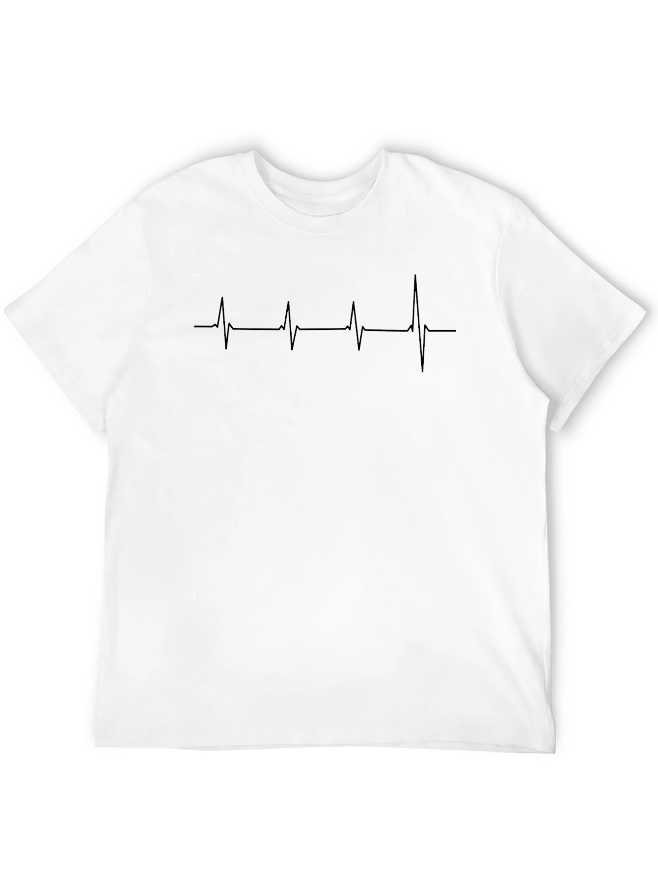 Heartbeat Life Pulse Line T-Shirt - Graphic Tee