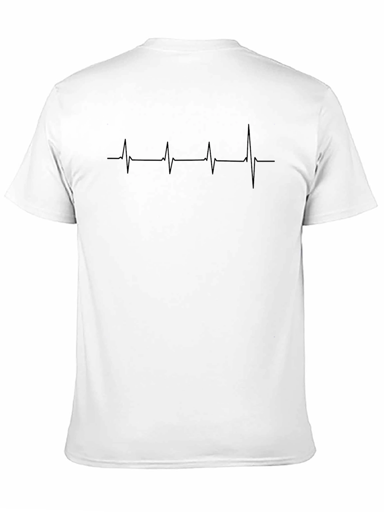 Heartbeat Life Pulse Line T-Shirt - Graphic Tee