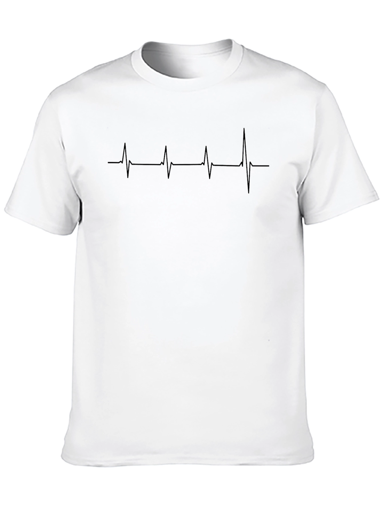 Heartbeat Life Pulse Line T-Shirt - Graphic Tee