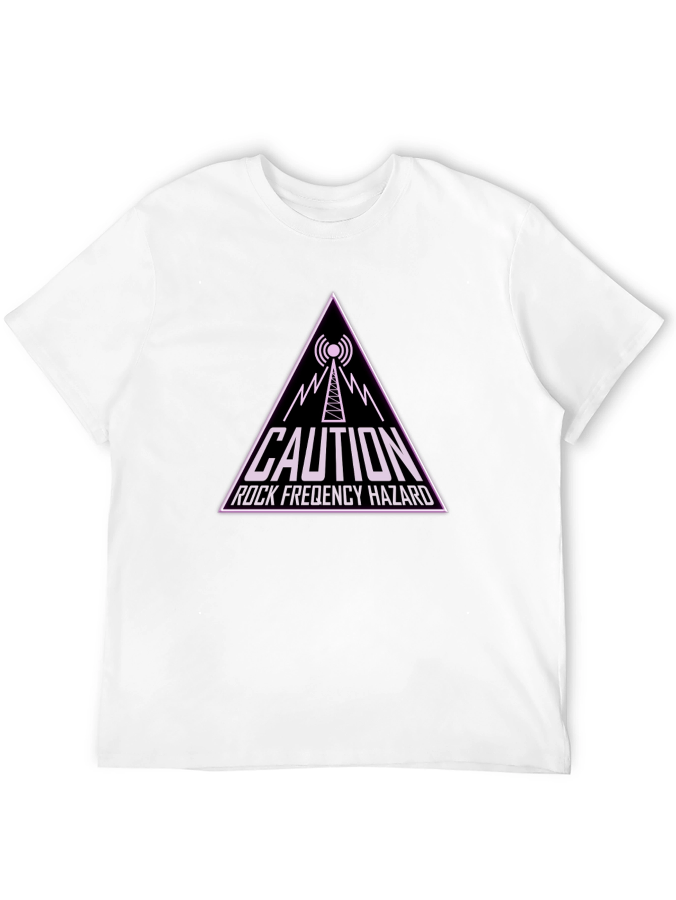 Caution Rock Frequency Hazard T-Shirt
