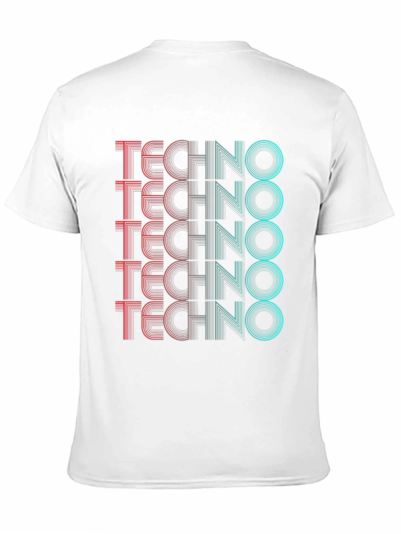 Retro Techno Graphic T-Shirt - Stylish Rave Wear