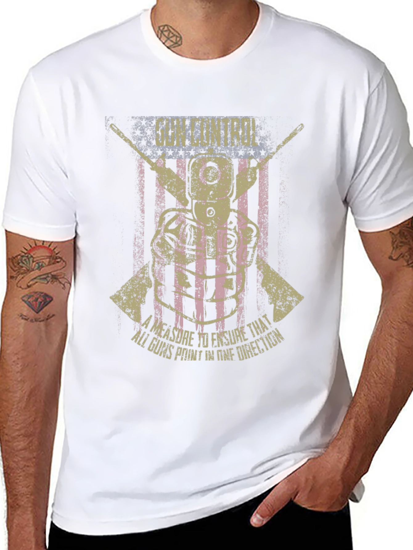 Gun Control Humor T-Shirt