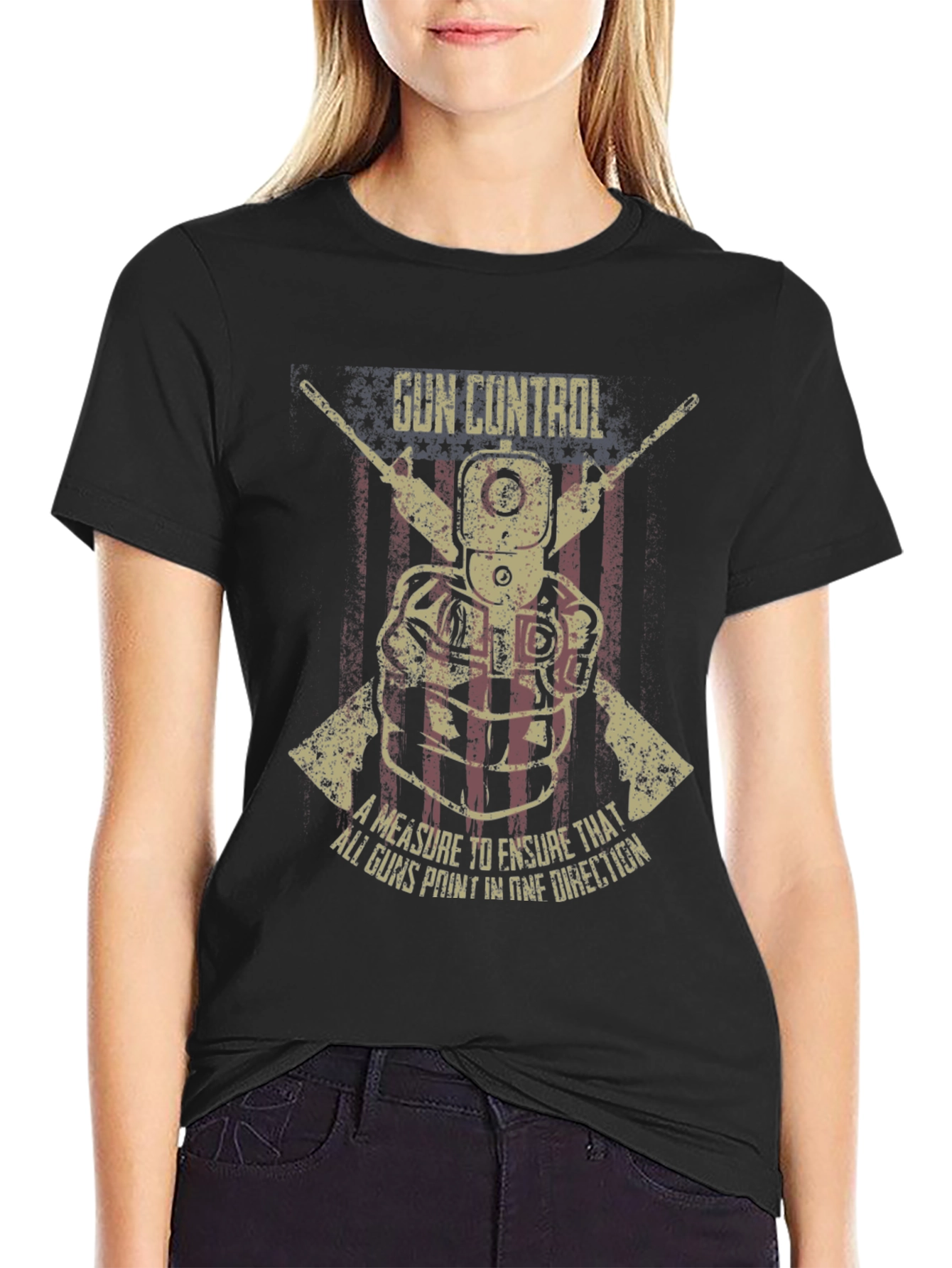 Gun Control Humor T-Shirt