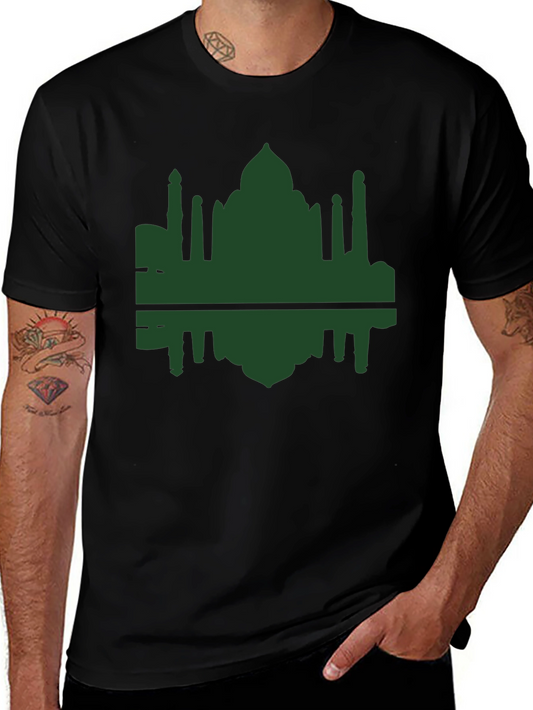 Taj Mahal Silhouette Graphic Tee