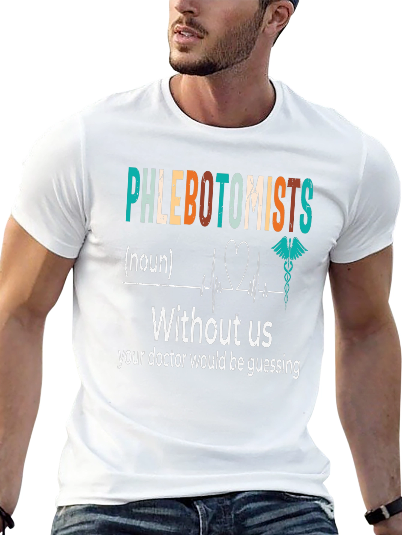 Phlebotomist Definition T-Shirt - Medical Profession Apparel