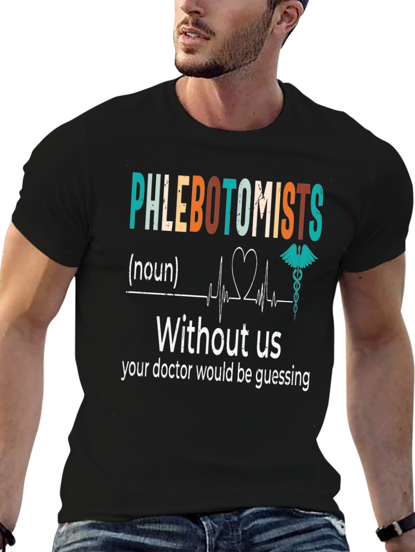 Phlebotomist Definition T-Shirt - Medical Profession Apparel