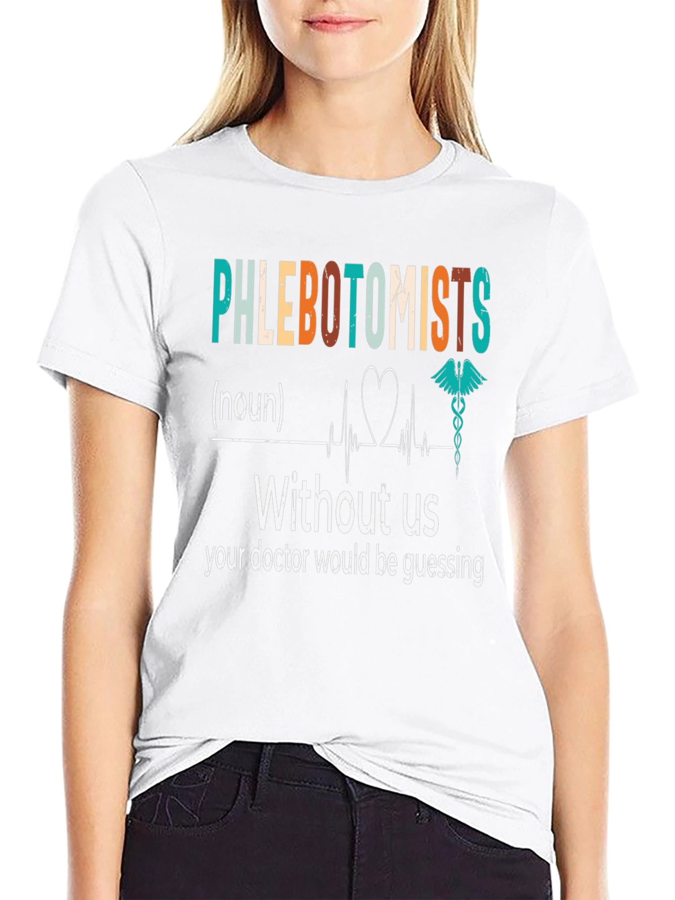 Phlebotomist Definition T-Shirt - Medical Profession Apparel