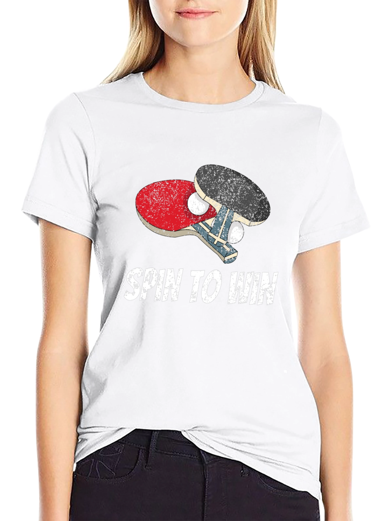 Spin To Win Ping Pong T-Shirt