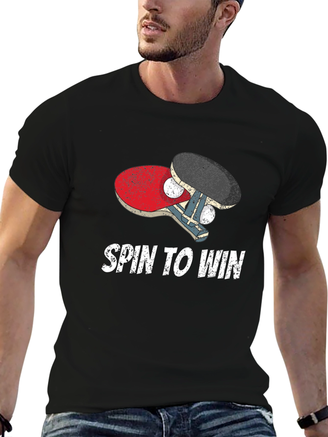 Spin To Win Ping Pong T-Shirt