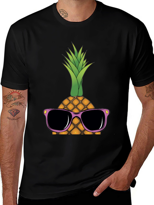 Cool Pineapple Graphic T-Shirt