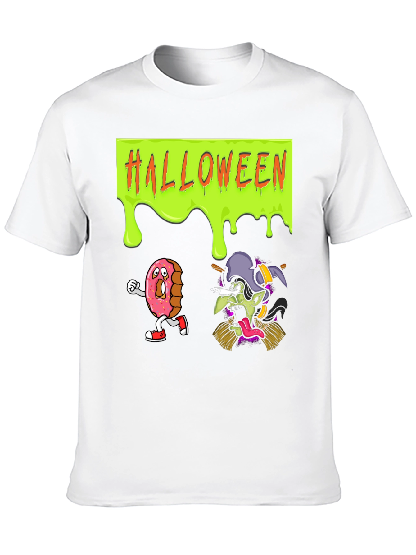 Halloween Donut Witch T-Shirt