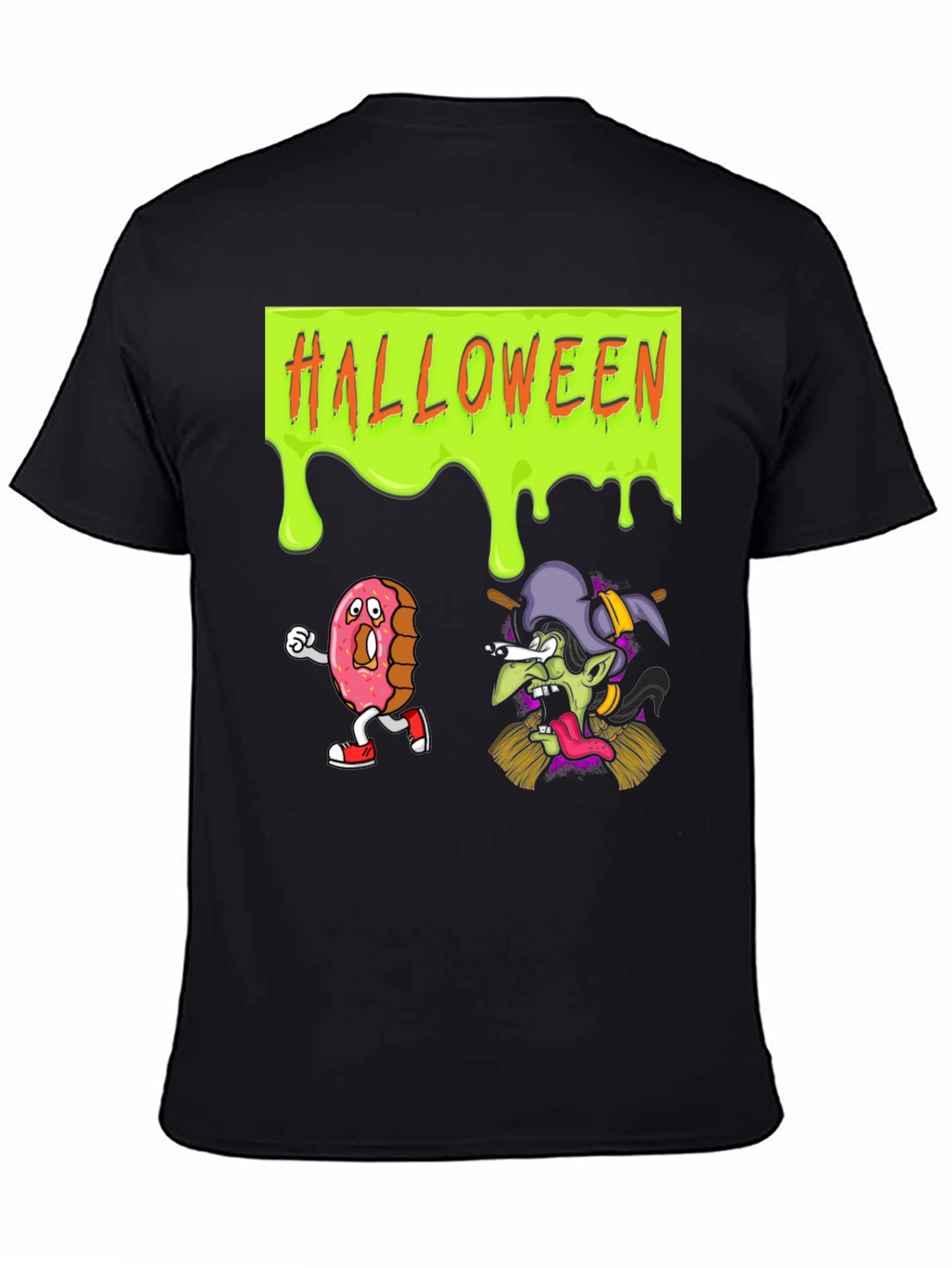 Halloween Donut Witch T-Shirt
