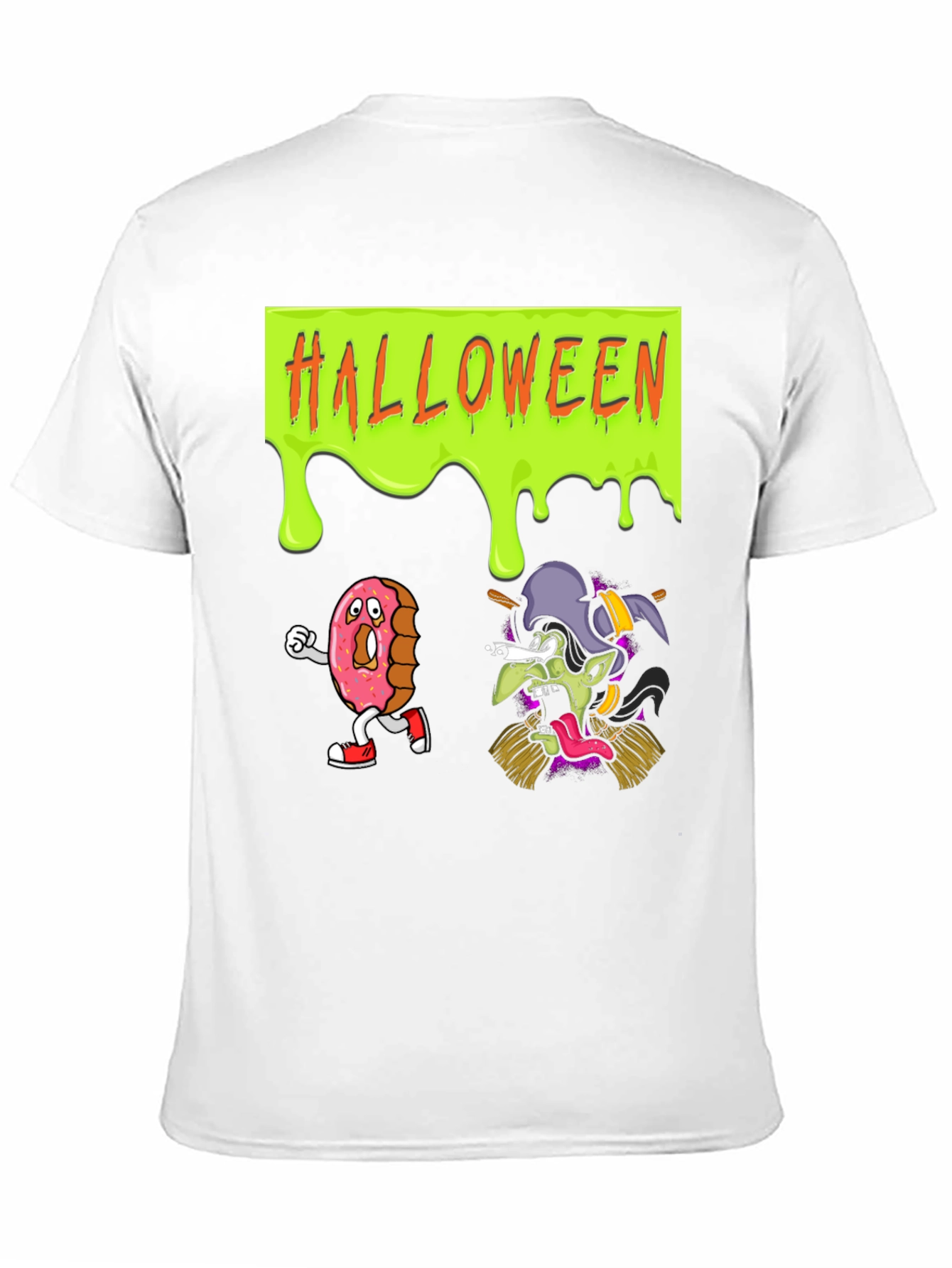 Halloween Donut Witch T-Shirt