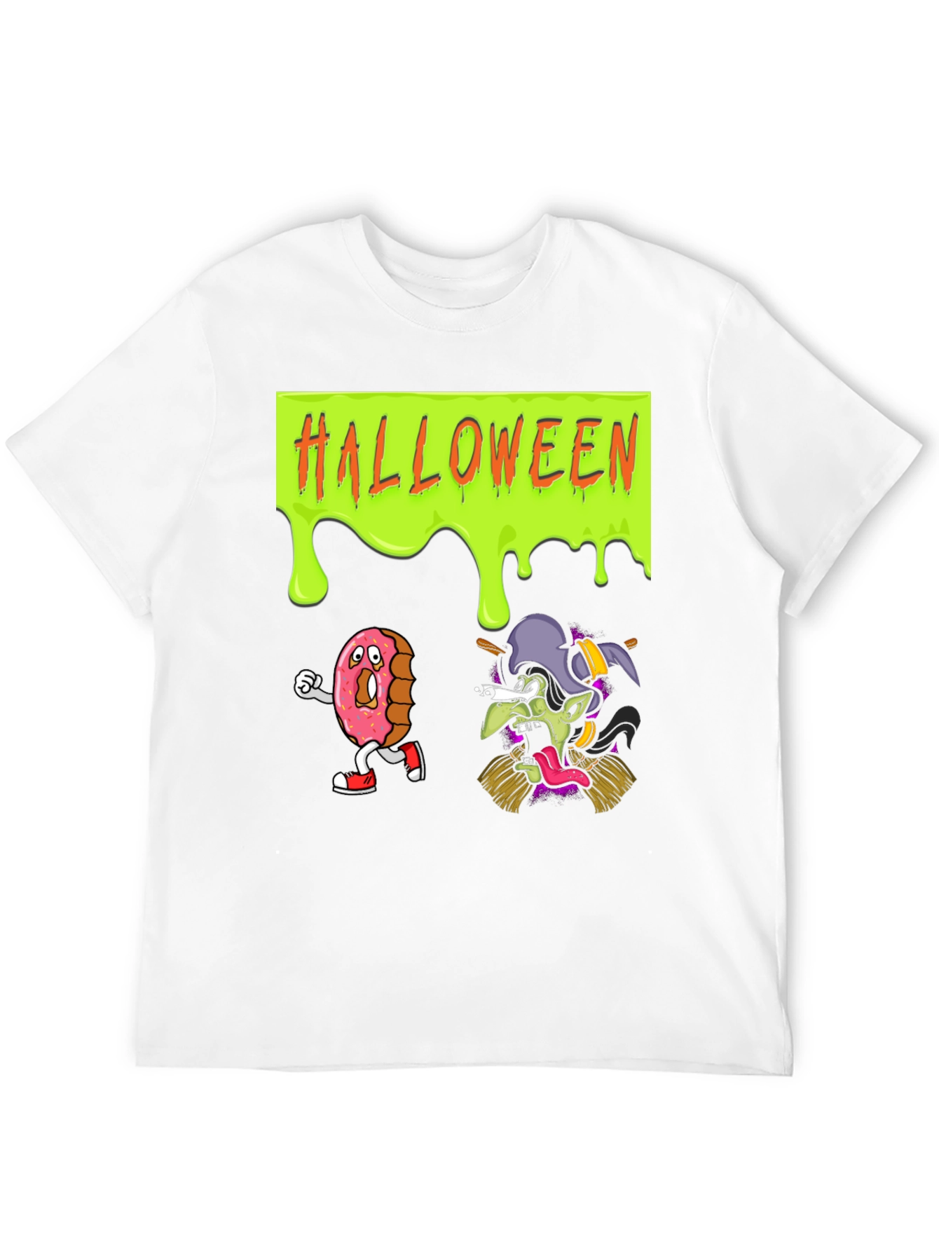 Halloween Donut Witch T-Shirt
