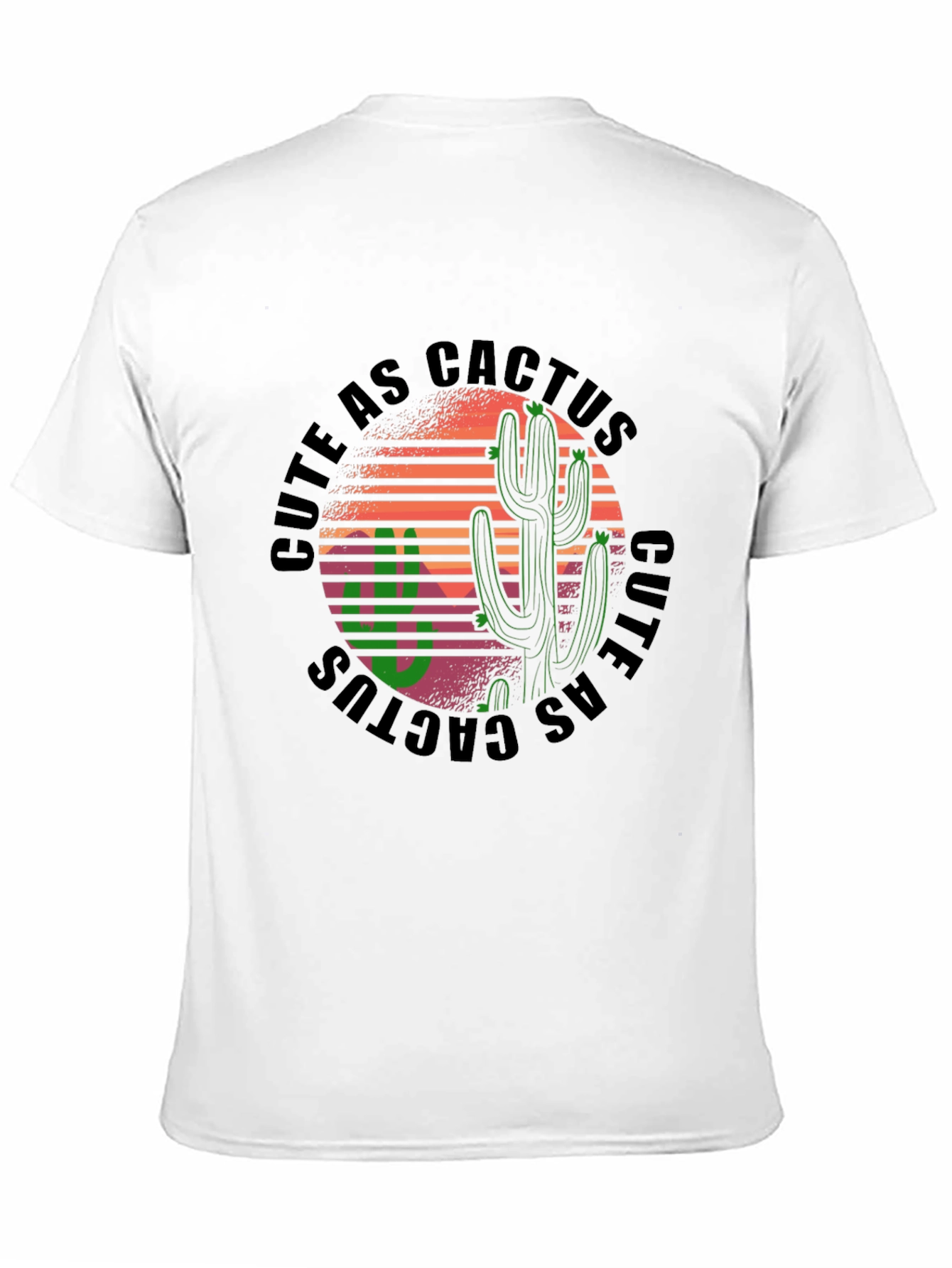 Cute as Cactus Graphic Tee - Western Style