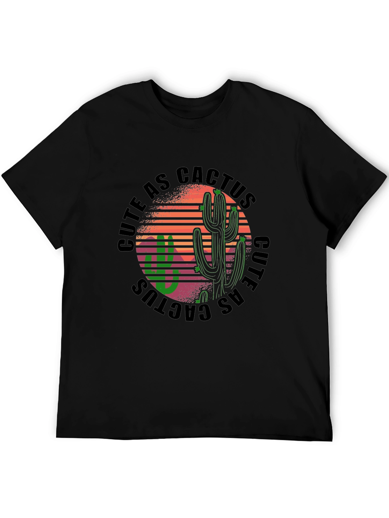 Cute as Cactus Graphic Tee - Western Style