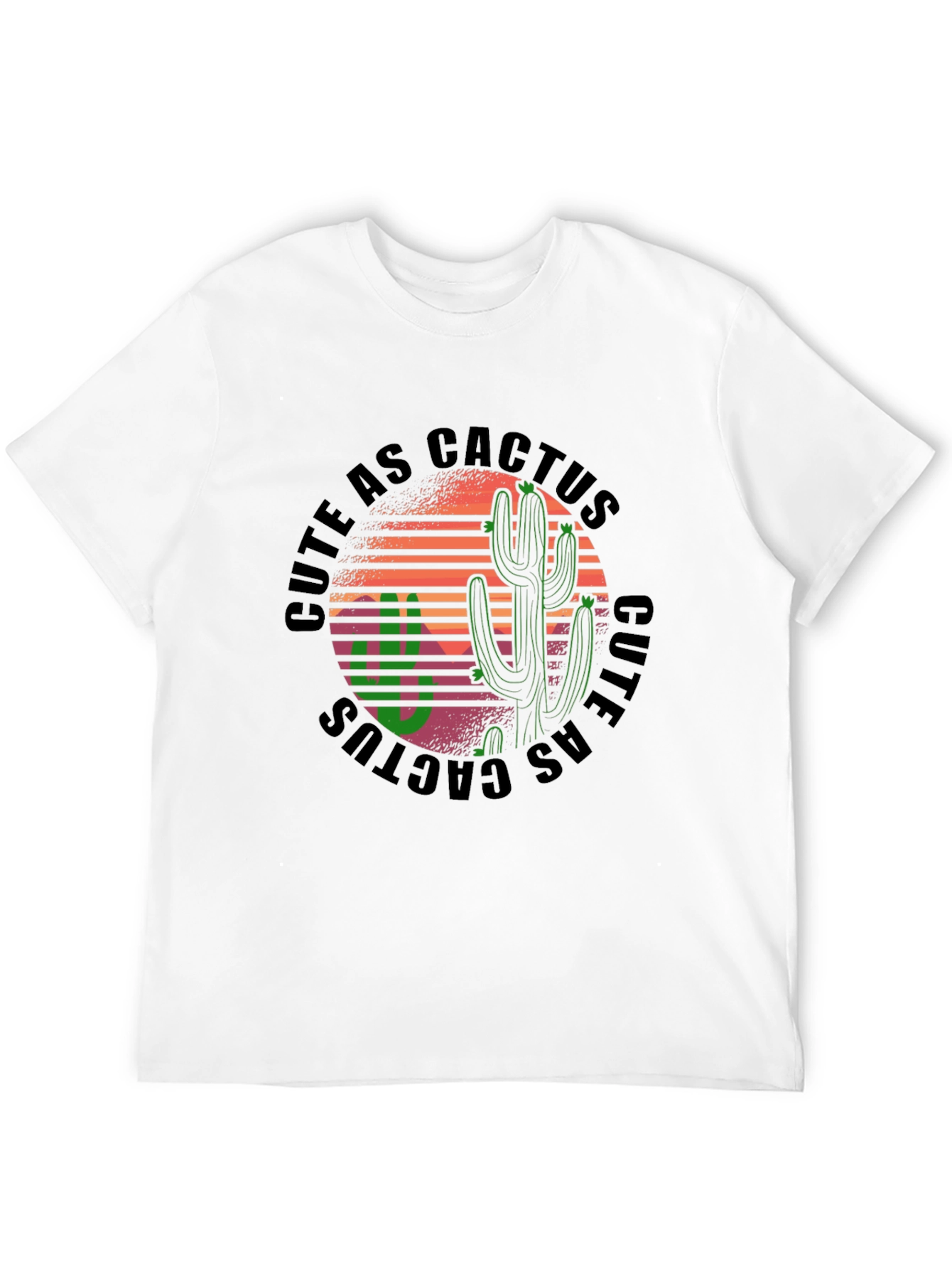 Cute as Cactus Graphic Tee - Western Style