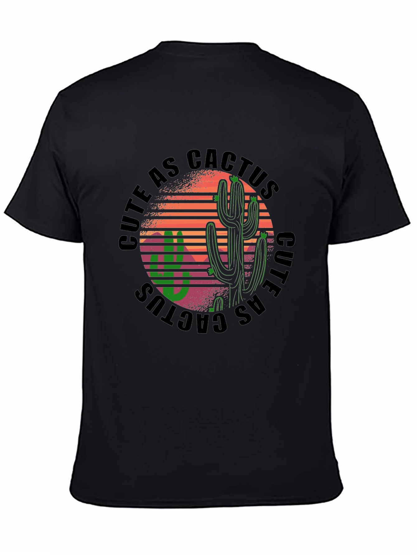 Cute as Cactus Graphic Tee - Western Style