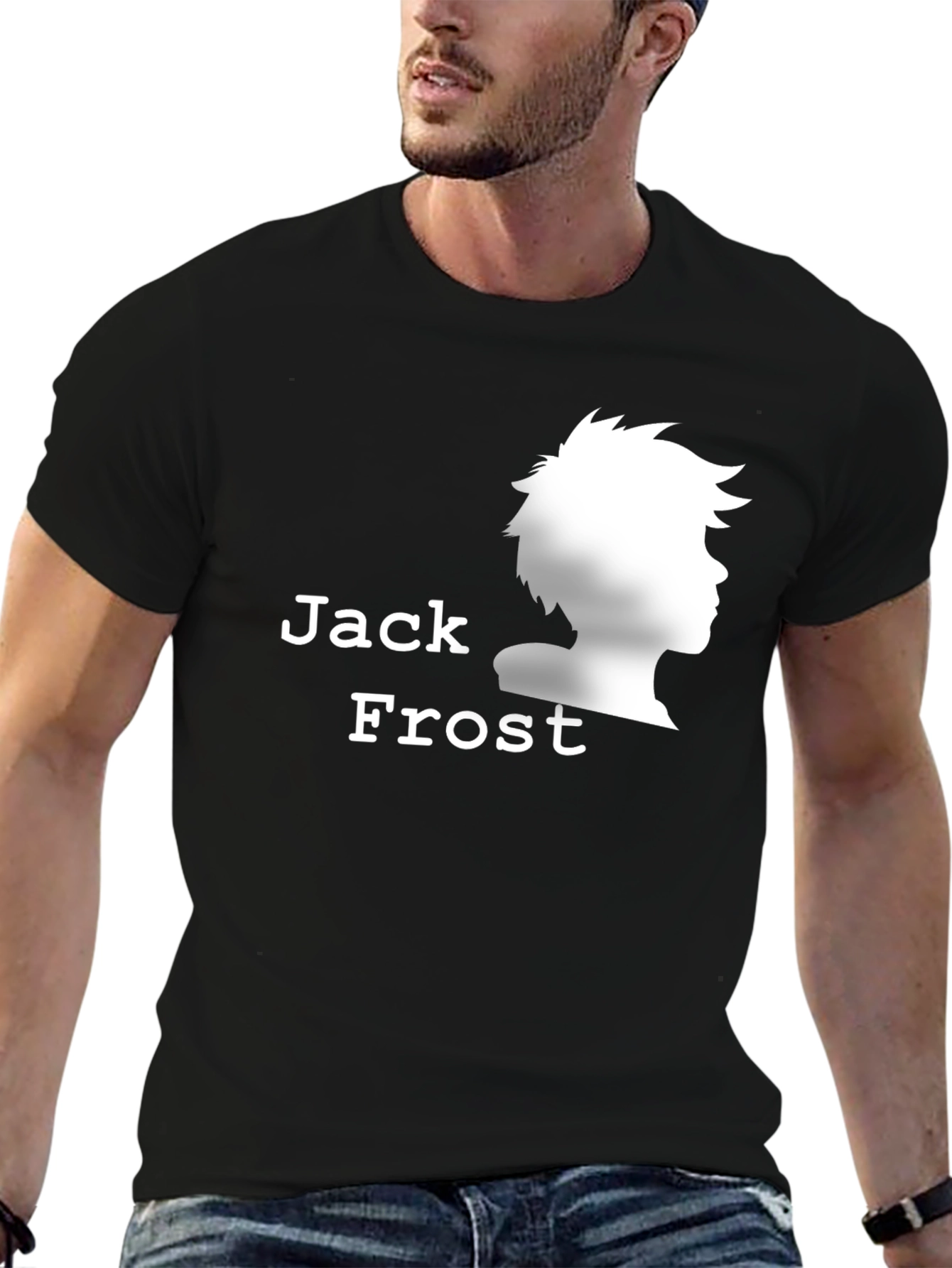 Jack Frost Silhouette T-Shirt - Cool Graphic Tee
